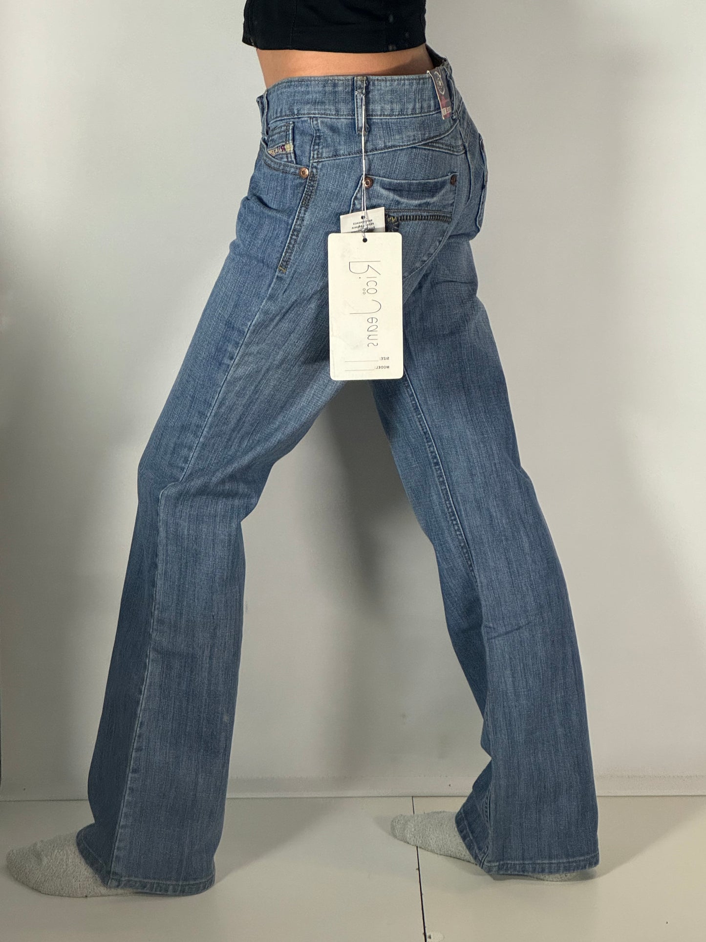 Lågmidjade jeans stl: S
