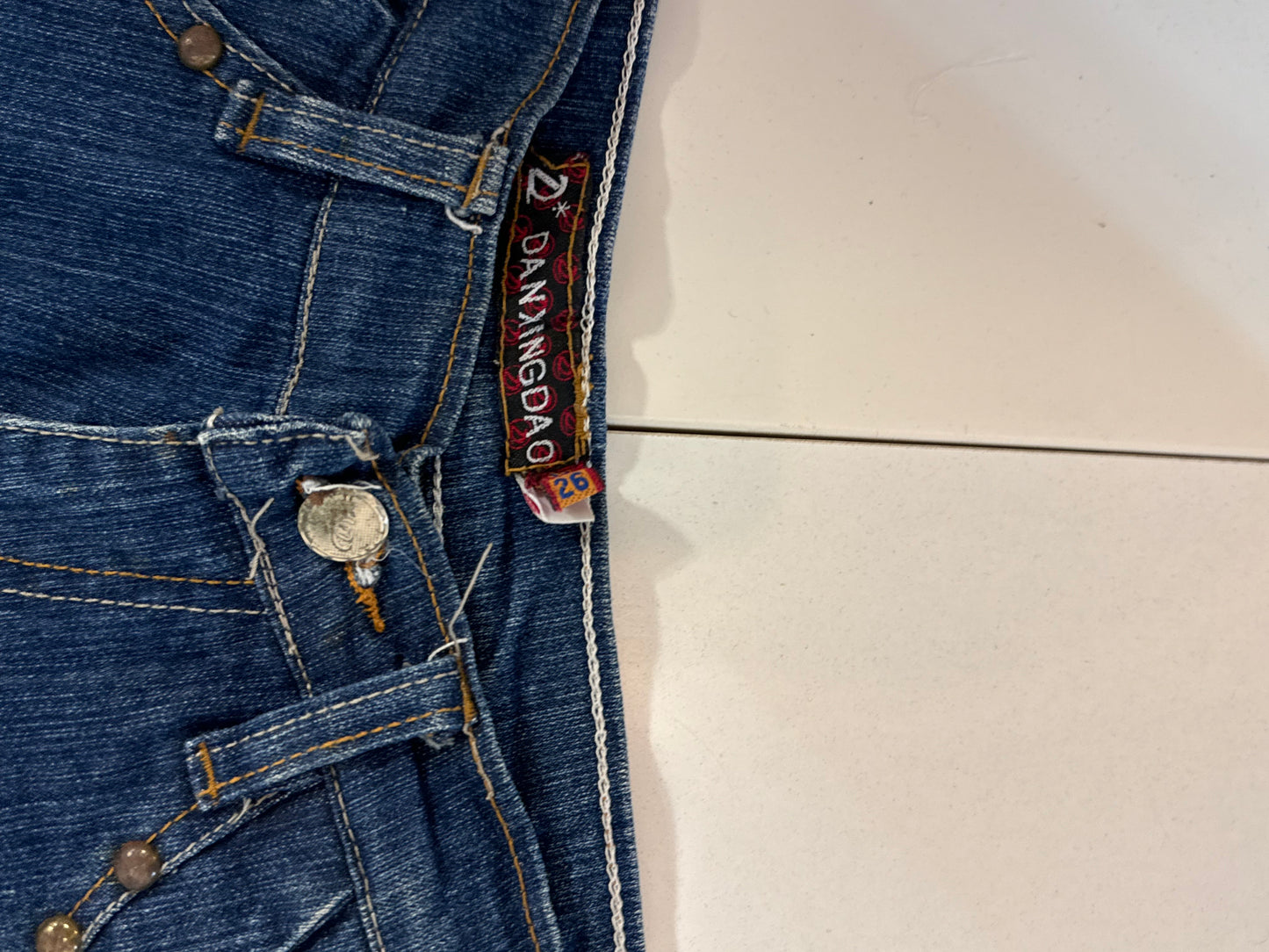 Lågmidjade jeans stl: XS