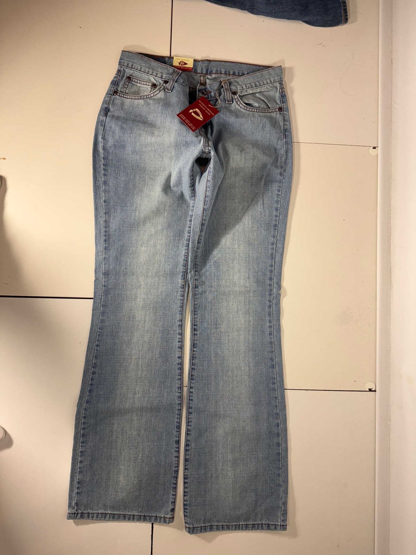 Lågmidjade jeans stl: S/M (W33/L34)
