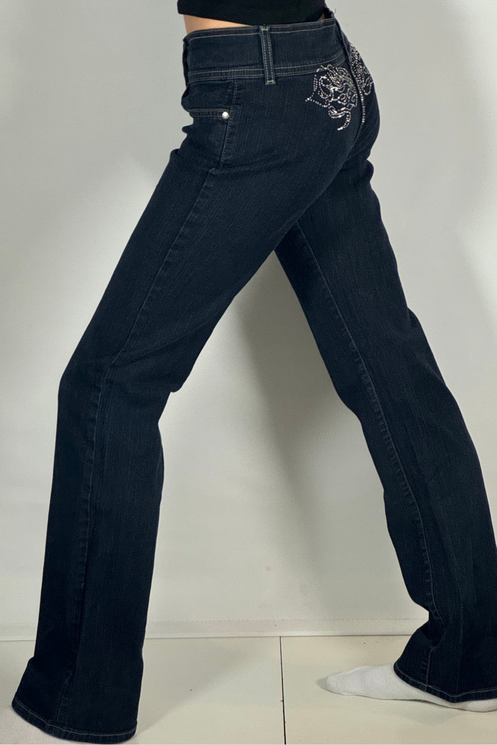 Lågmidjade jeans stl: XS