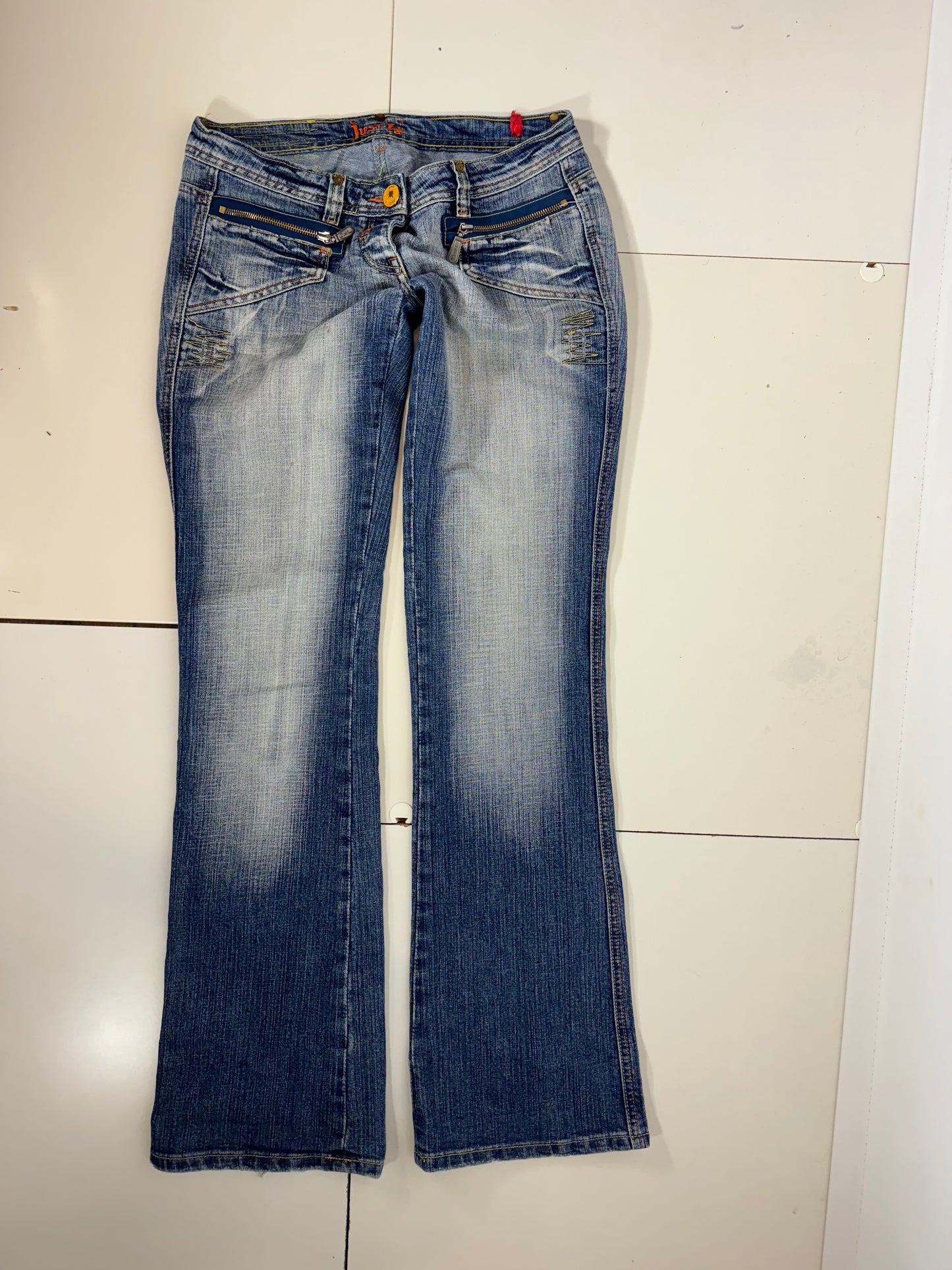 Lågmidjade jeans stl: S