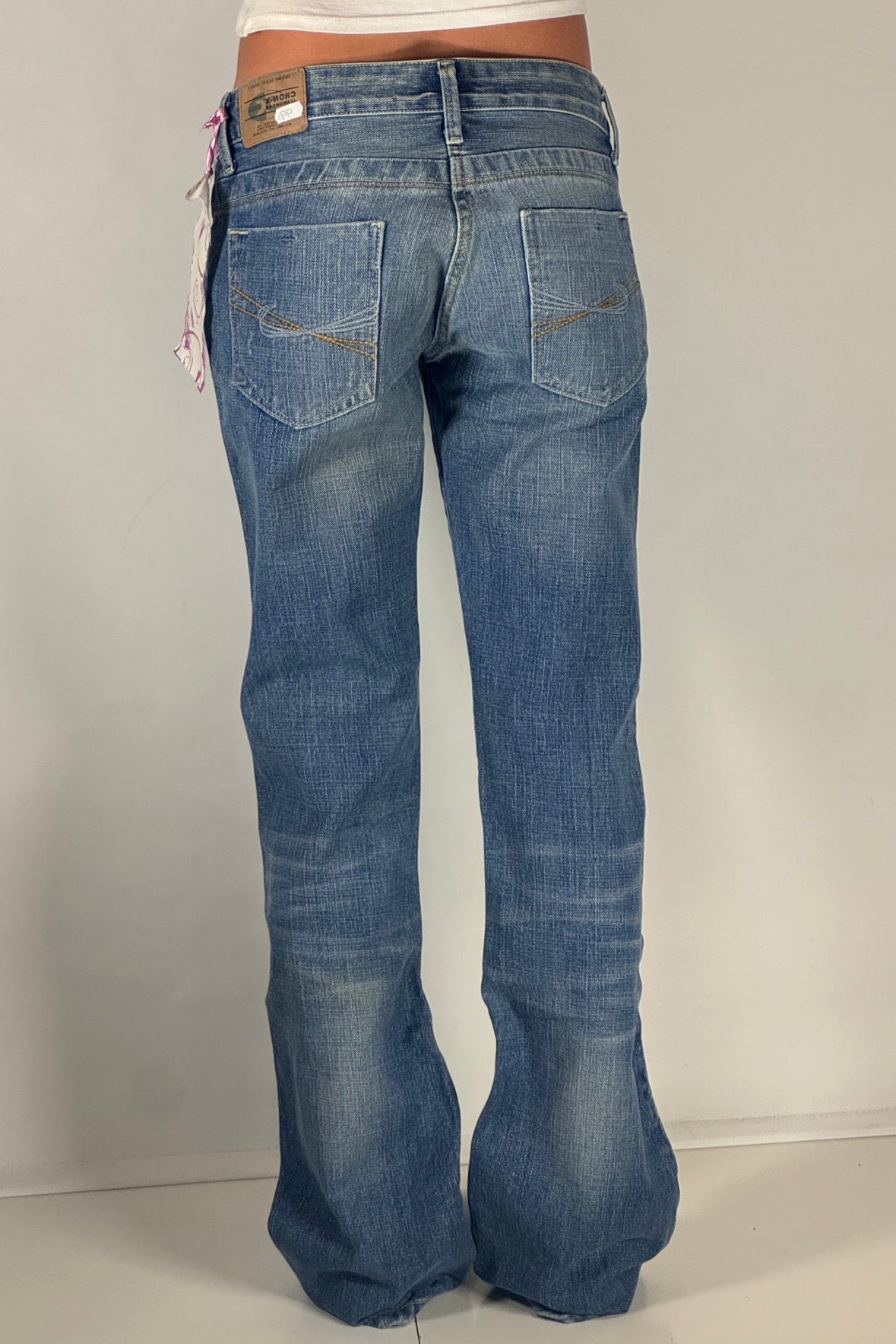 Lågmidjade jeans stl: S