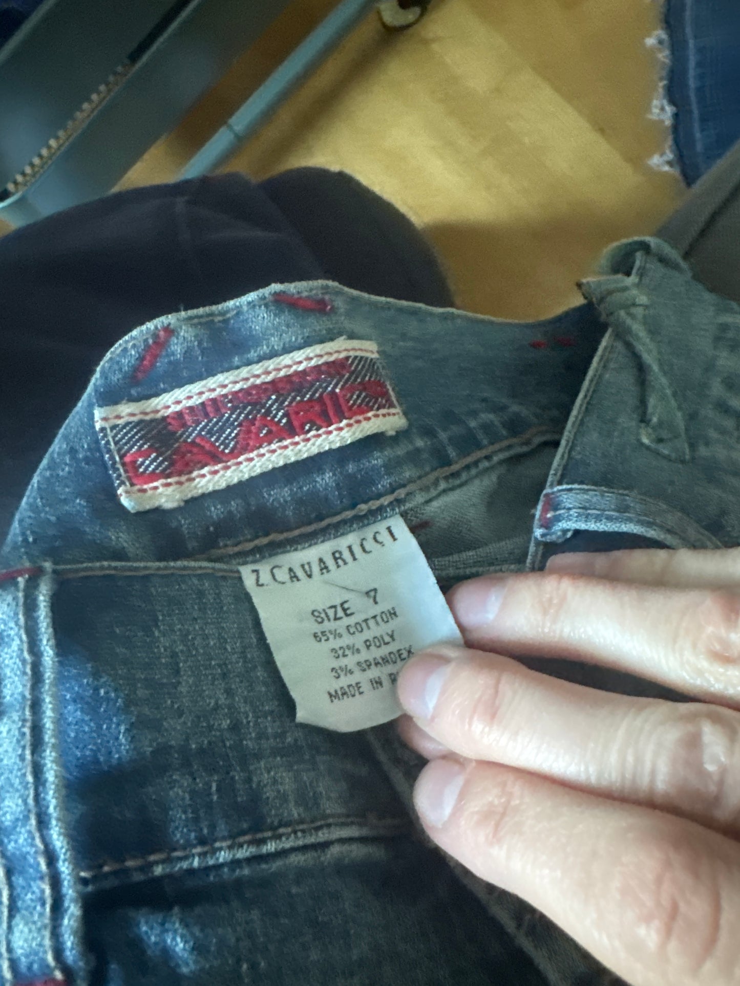 Lågmidjade jeans stl: S