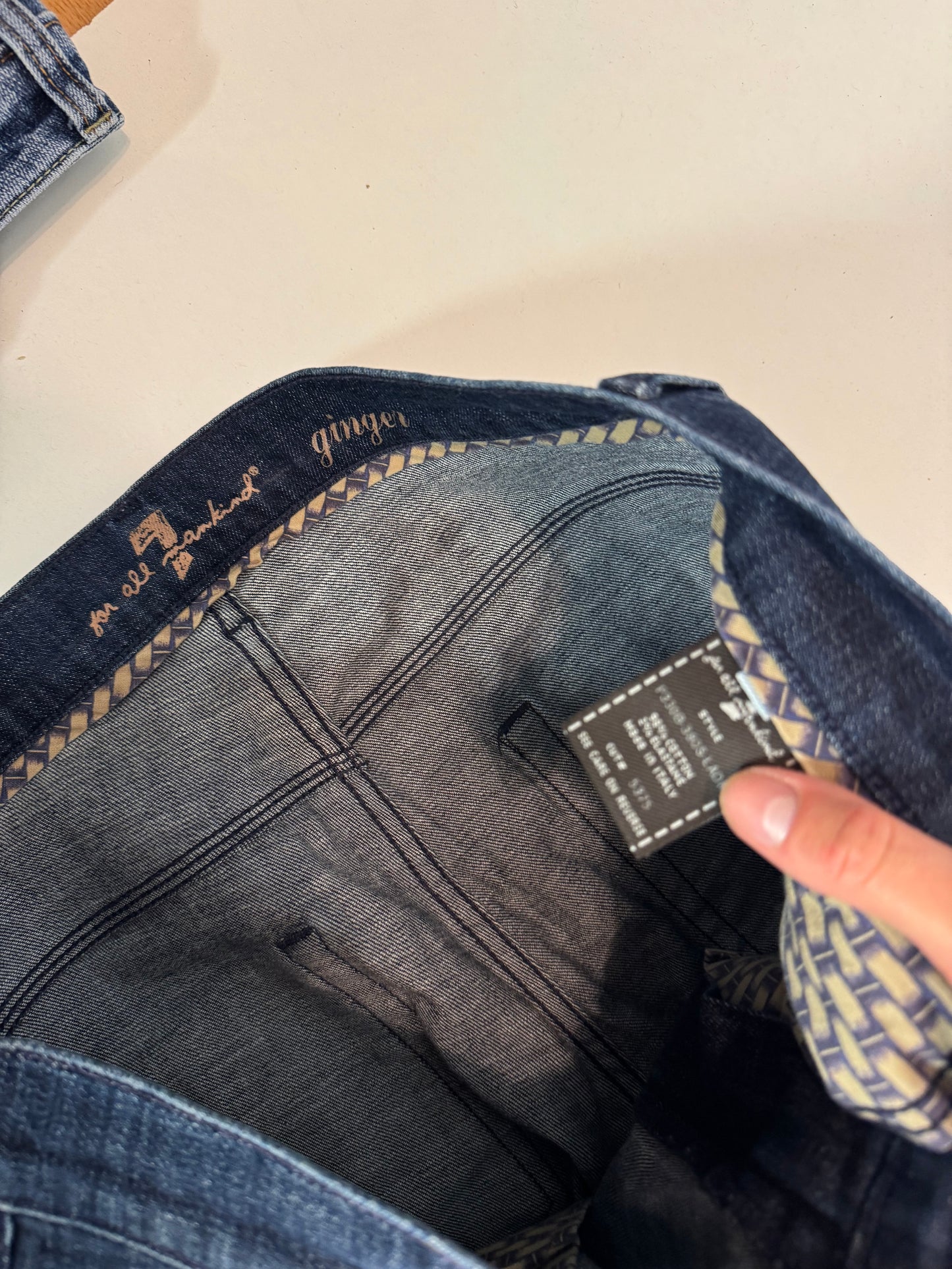 7 for all mankind jeans stl: M