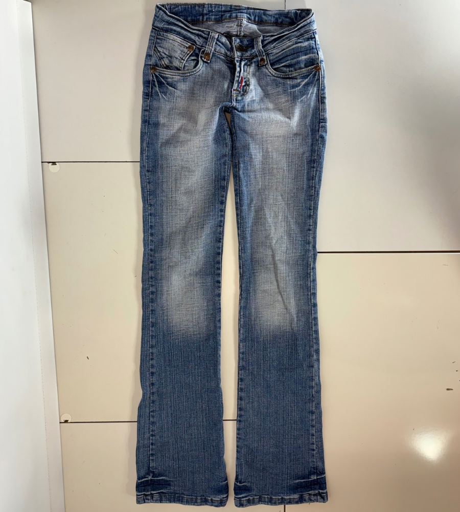 Lågmidjade jeans–stl: XXS