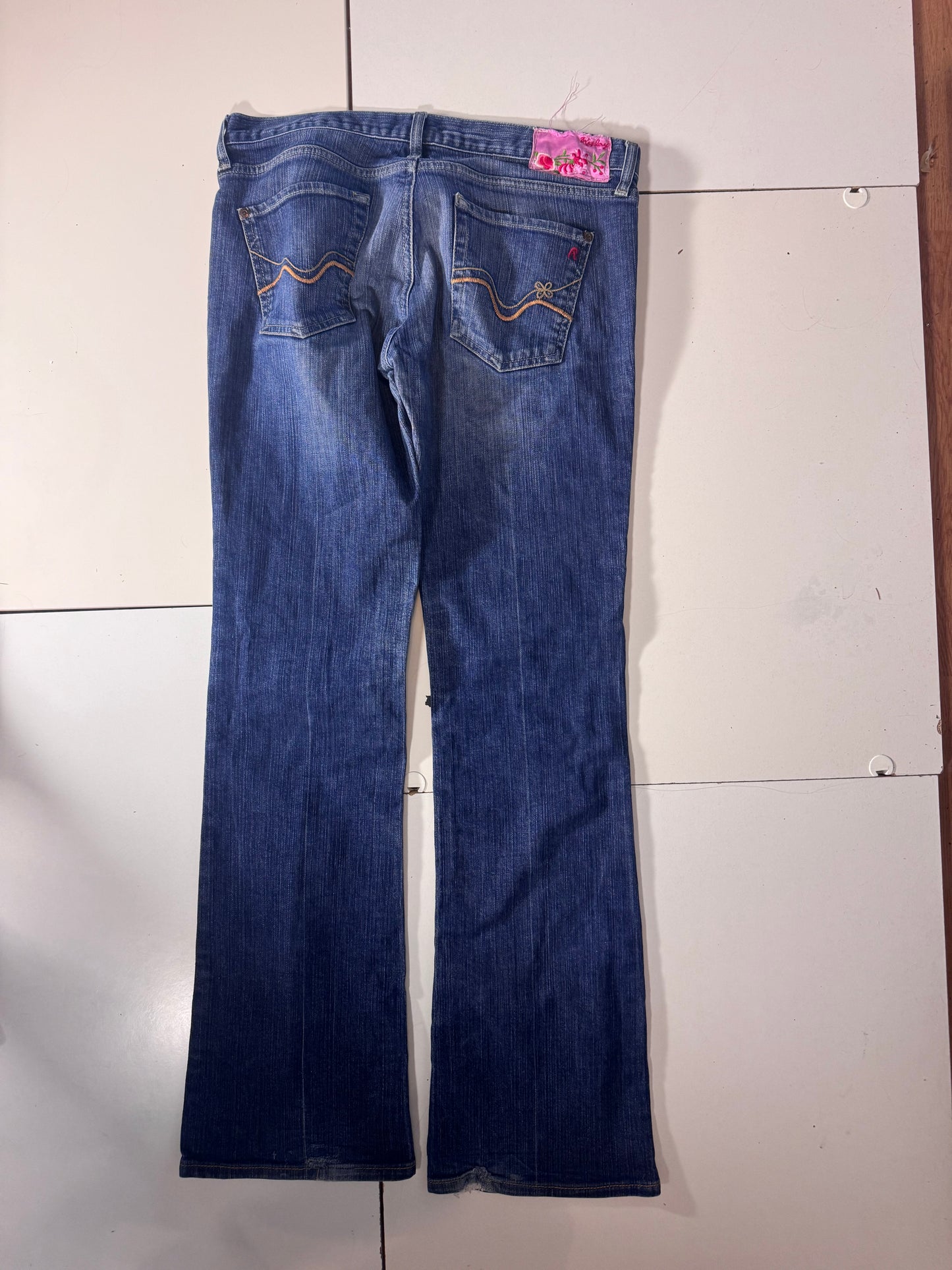 Lågmidjade jeans stl: S