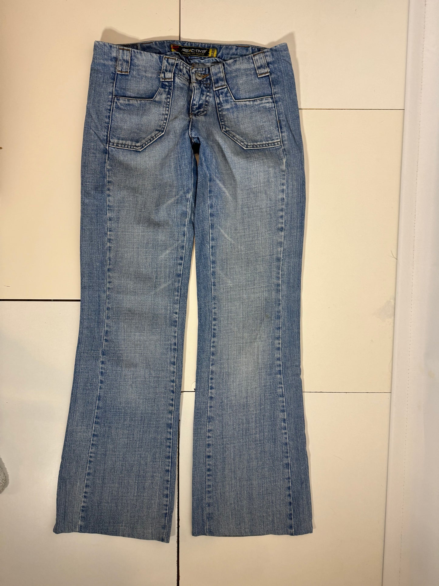 Lågmidjade jeans stl: S