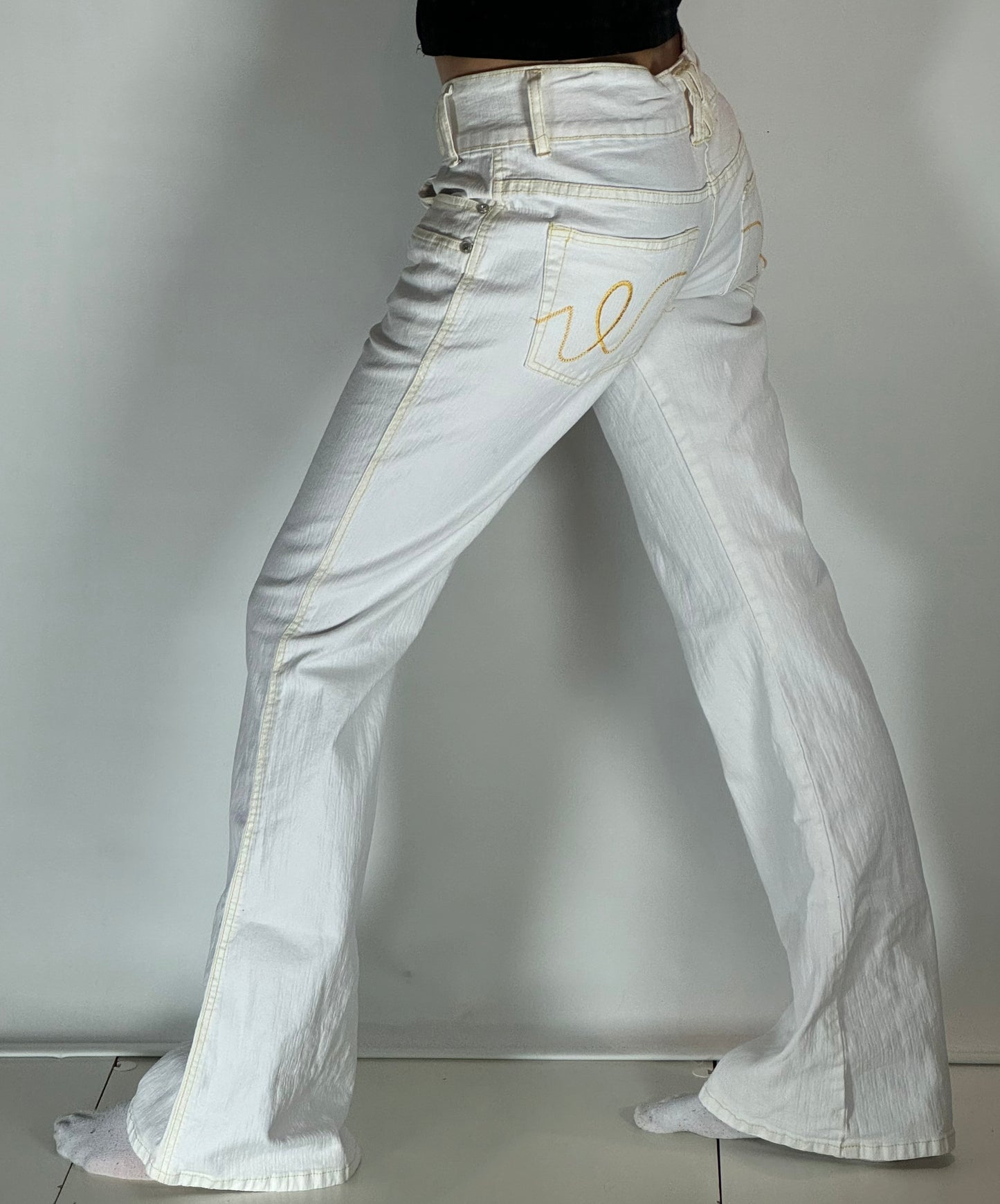 Lågmidjade jeans stl: S