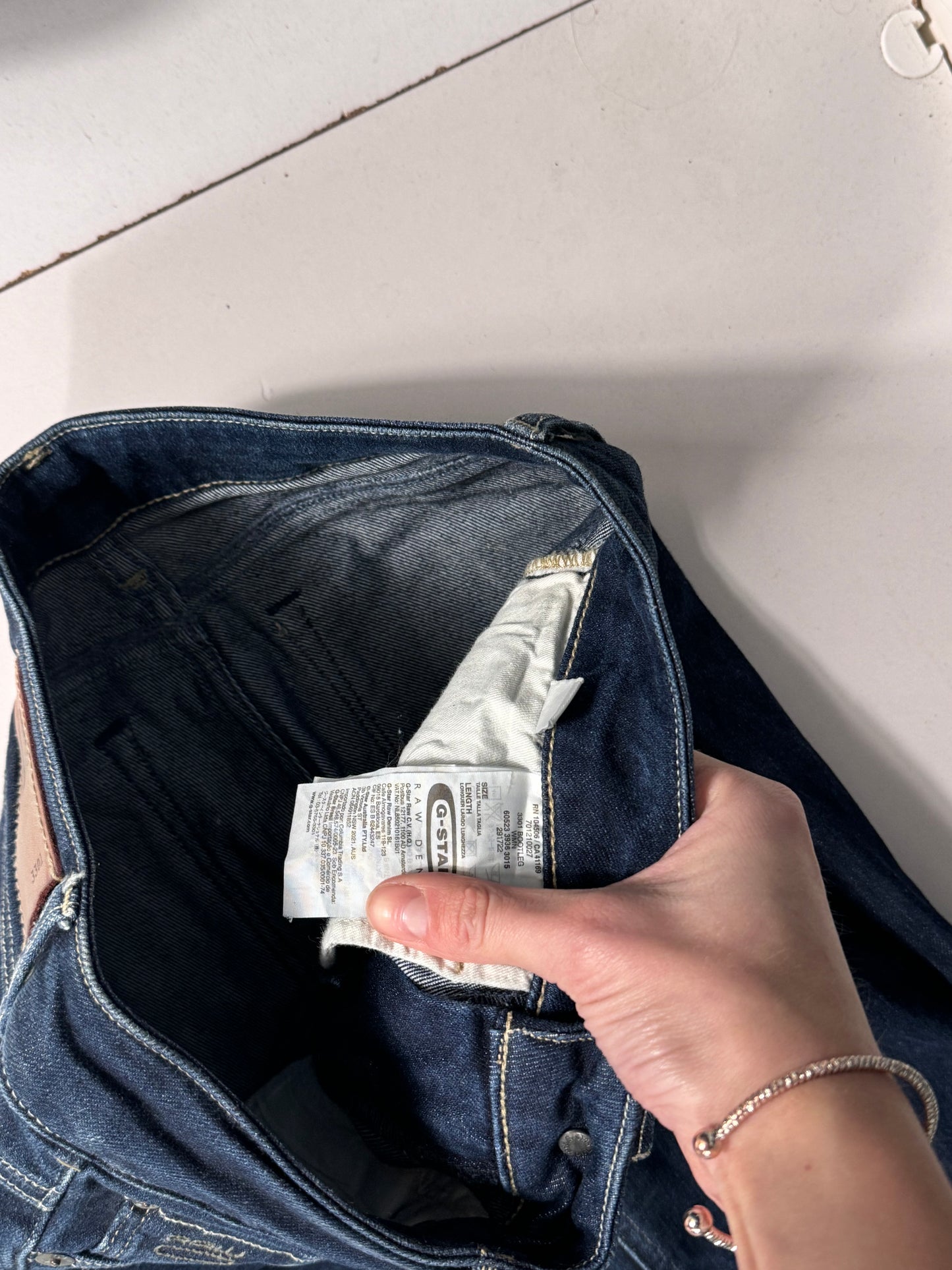 Lågmidjade jeans stl: XXS