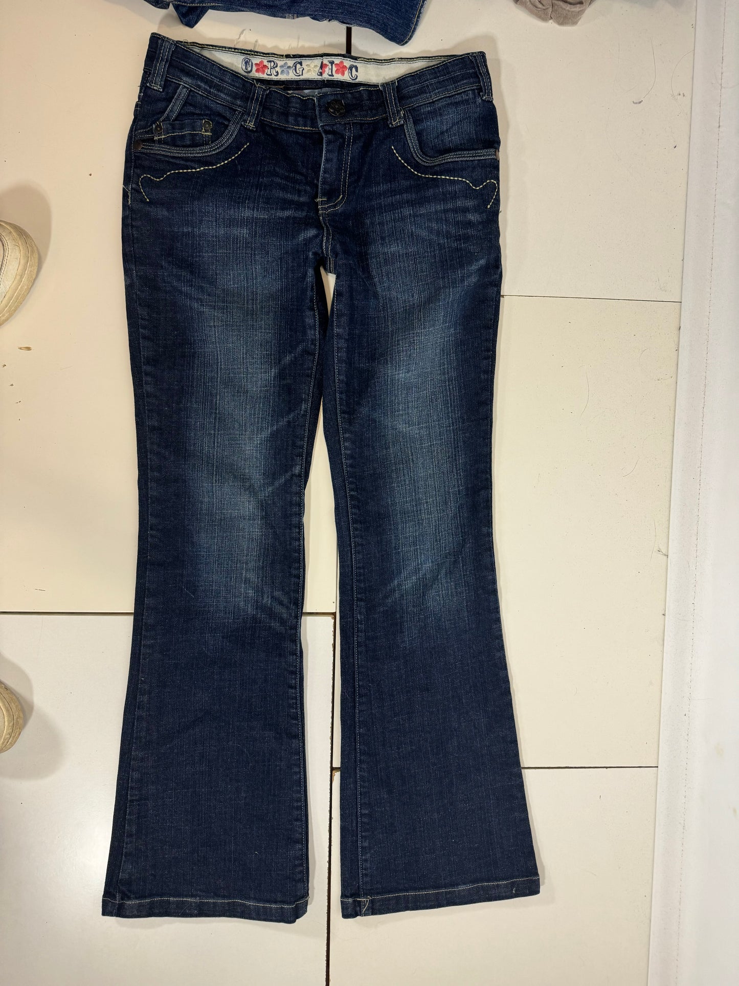 Lågmidjade jeans stl: M