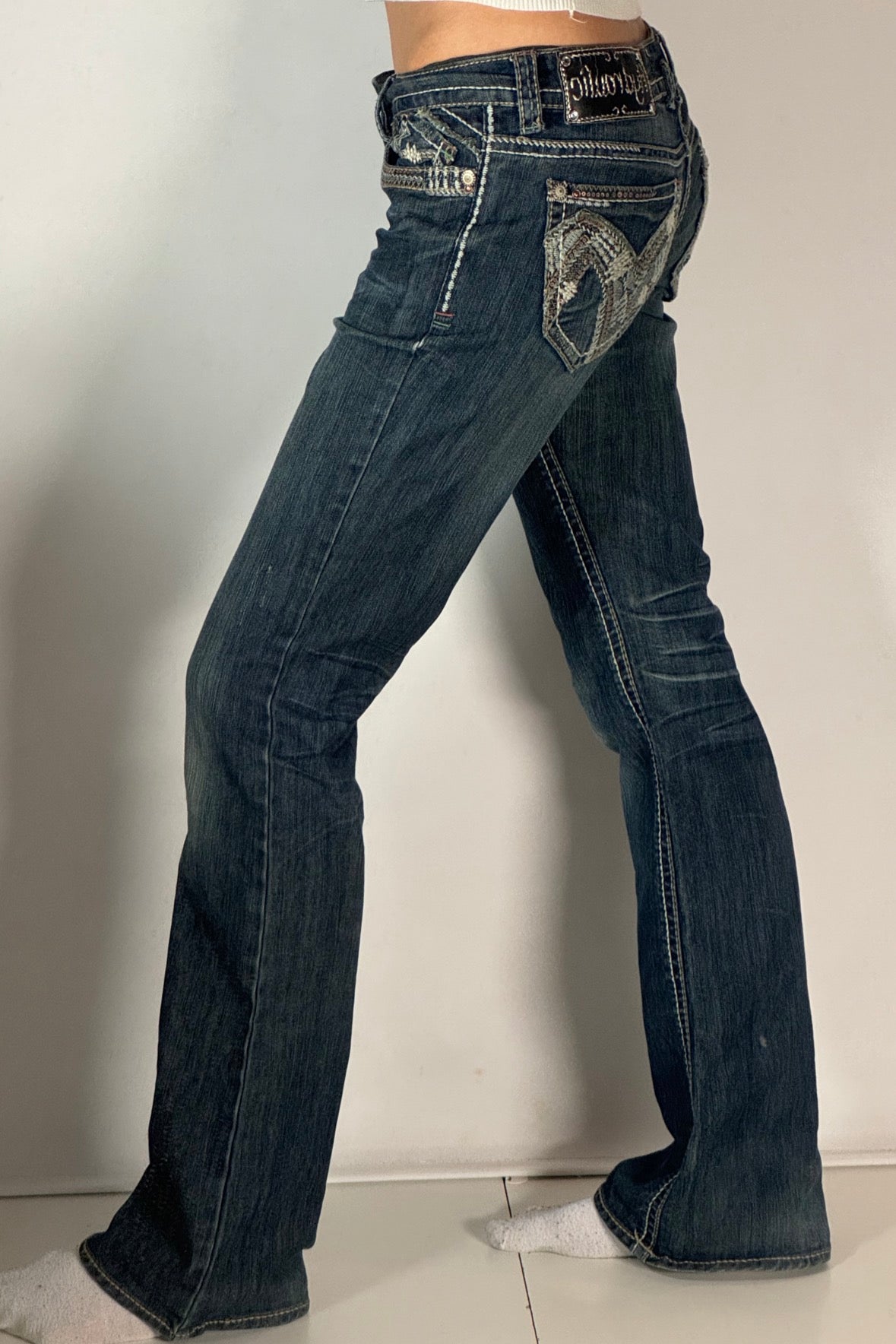 Lågmidjade jeans stl: XS