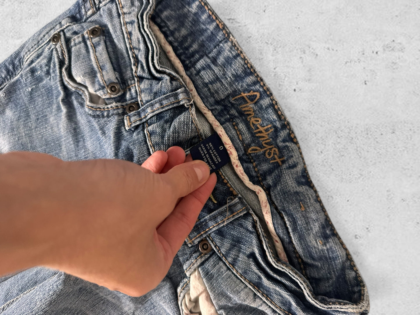 Low-rise jeans size: (copy 5)