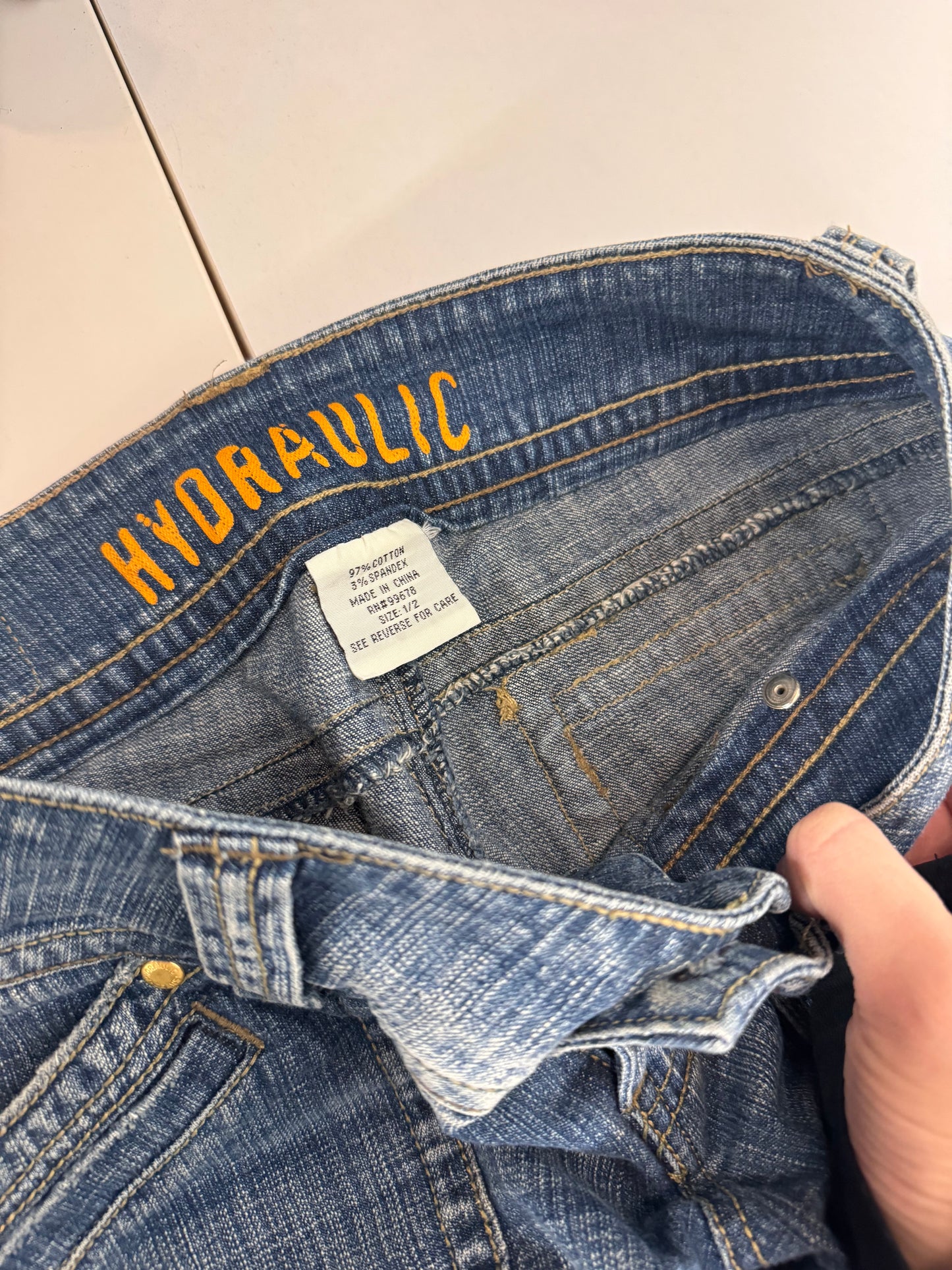 Lågmidjade jeans stl: XS