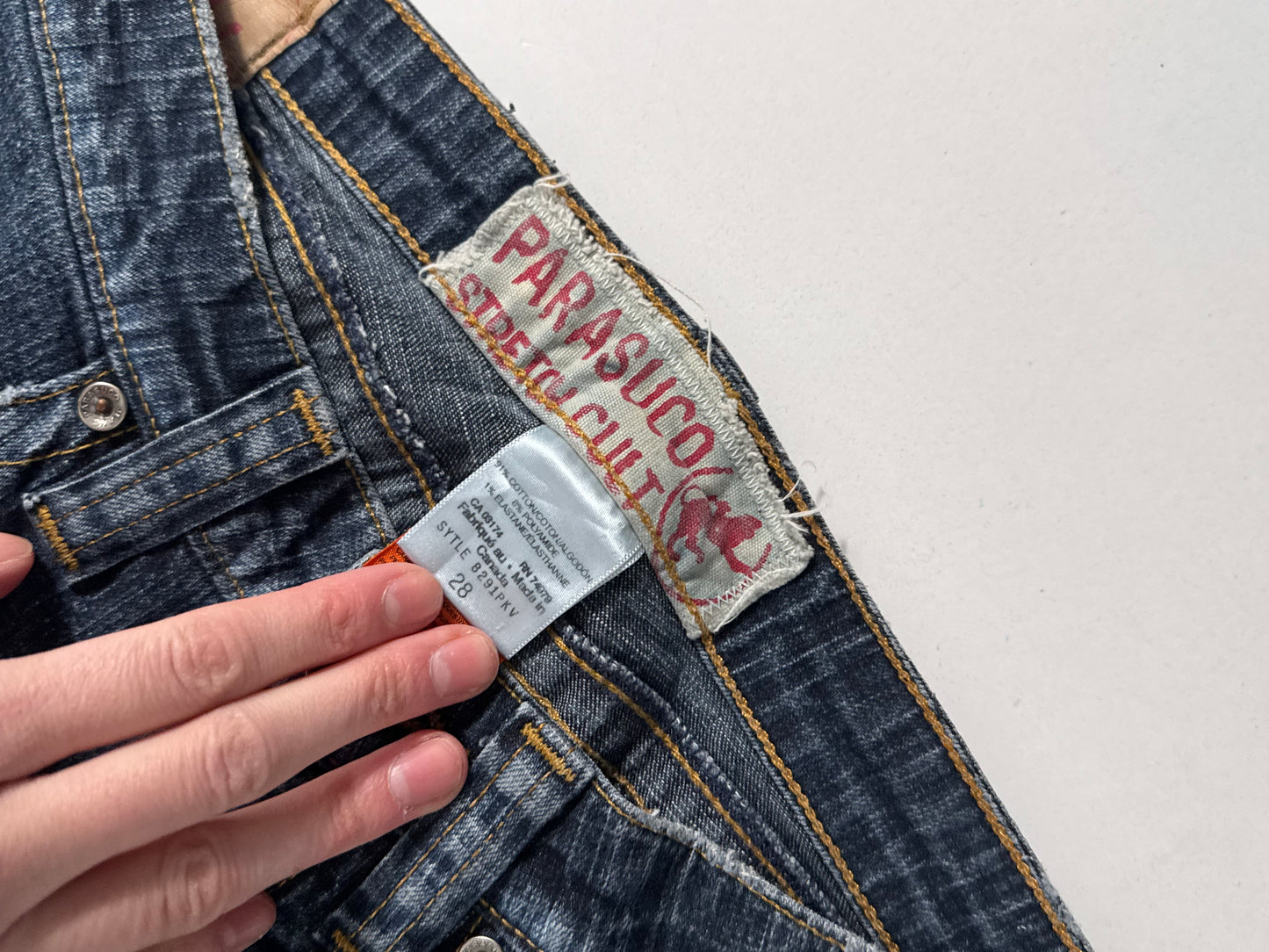 Lågmidjade jeans stl: XS