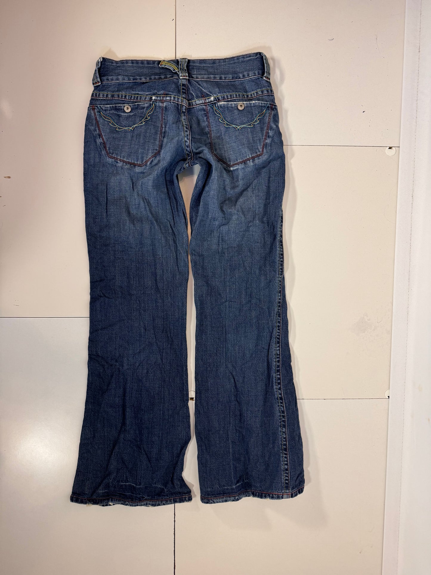 Lågmidjade jeans stl: S