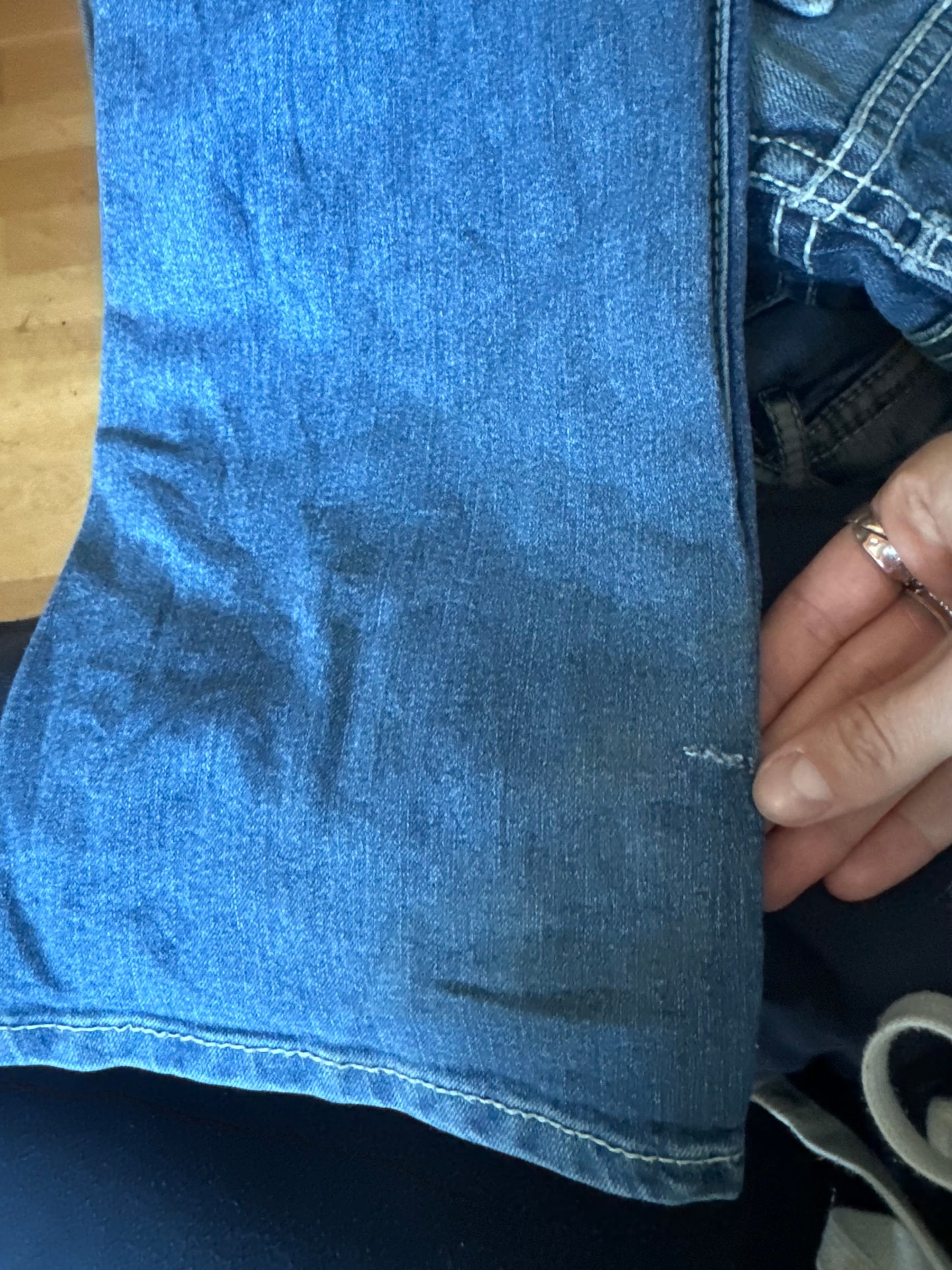 Lågmidjade jeans stl: S
