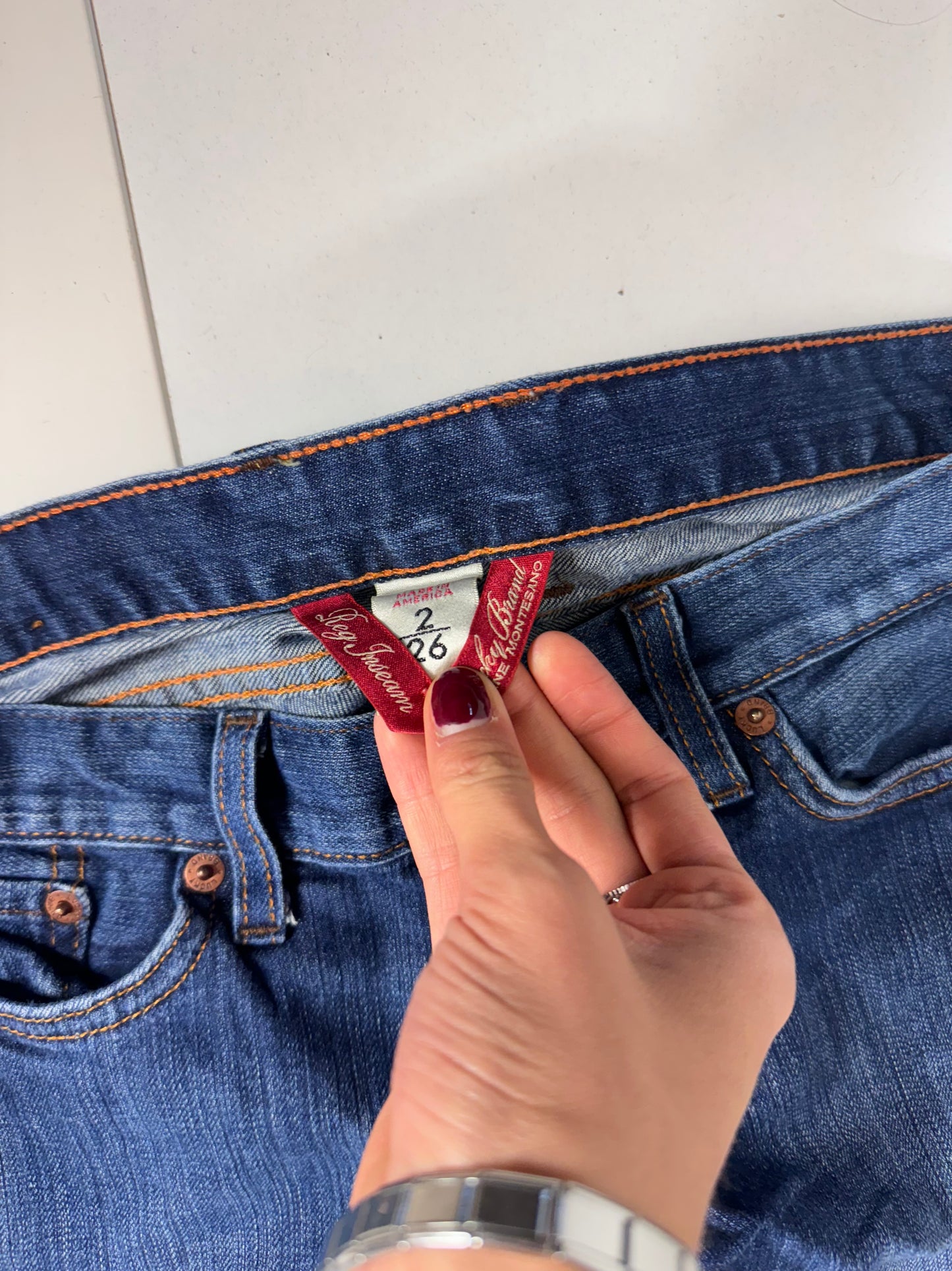 Lågmidjade jeans stl: XS