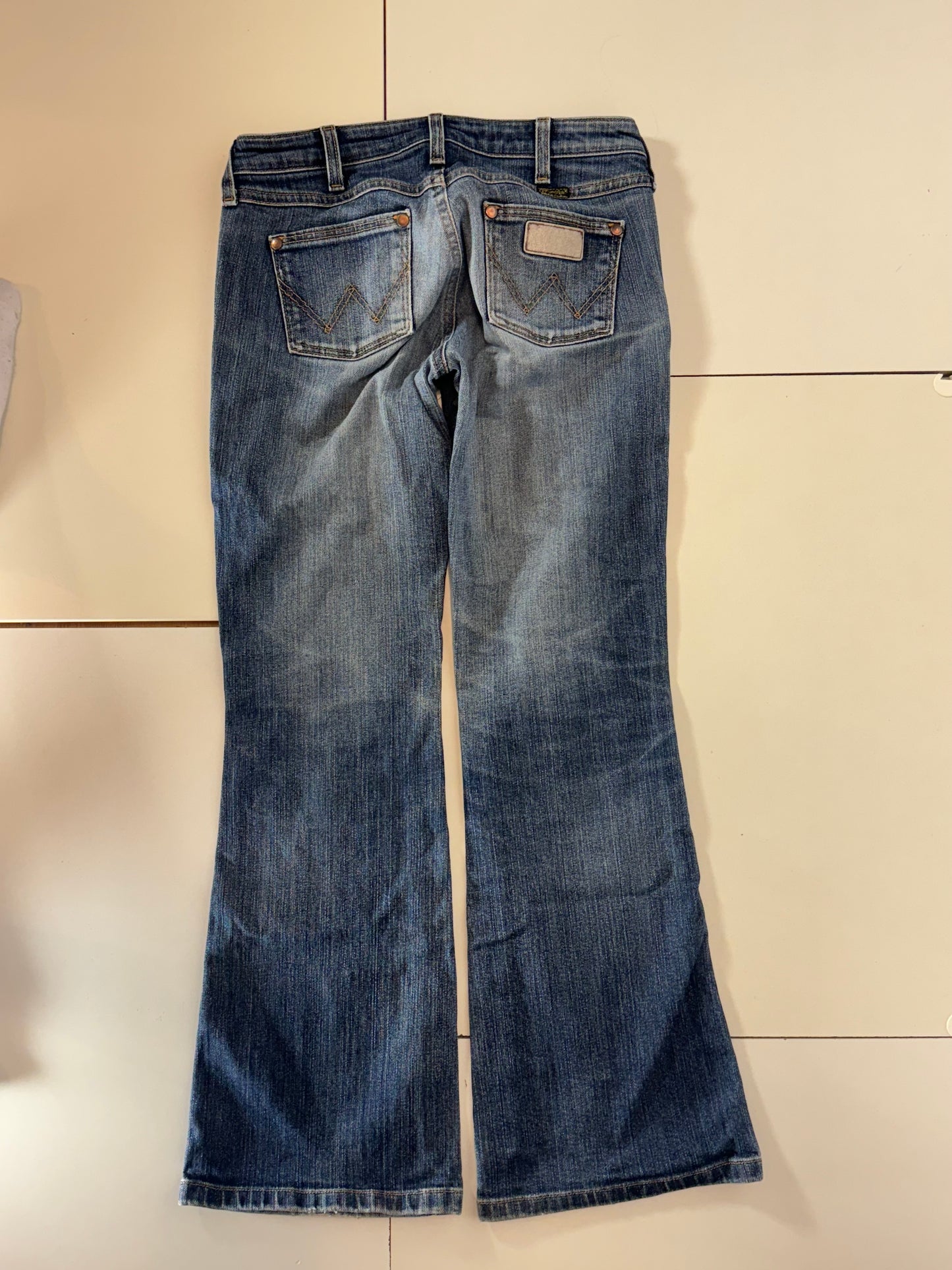 Lågmidjade jeans–stl: XS
