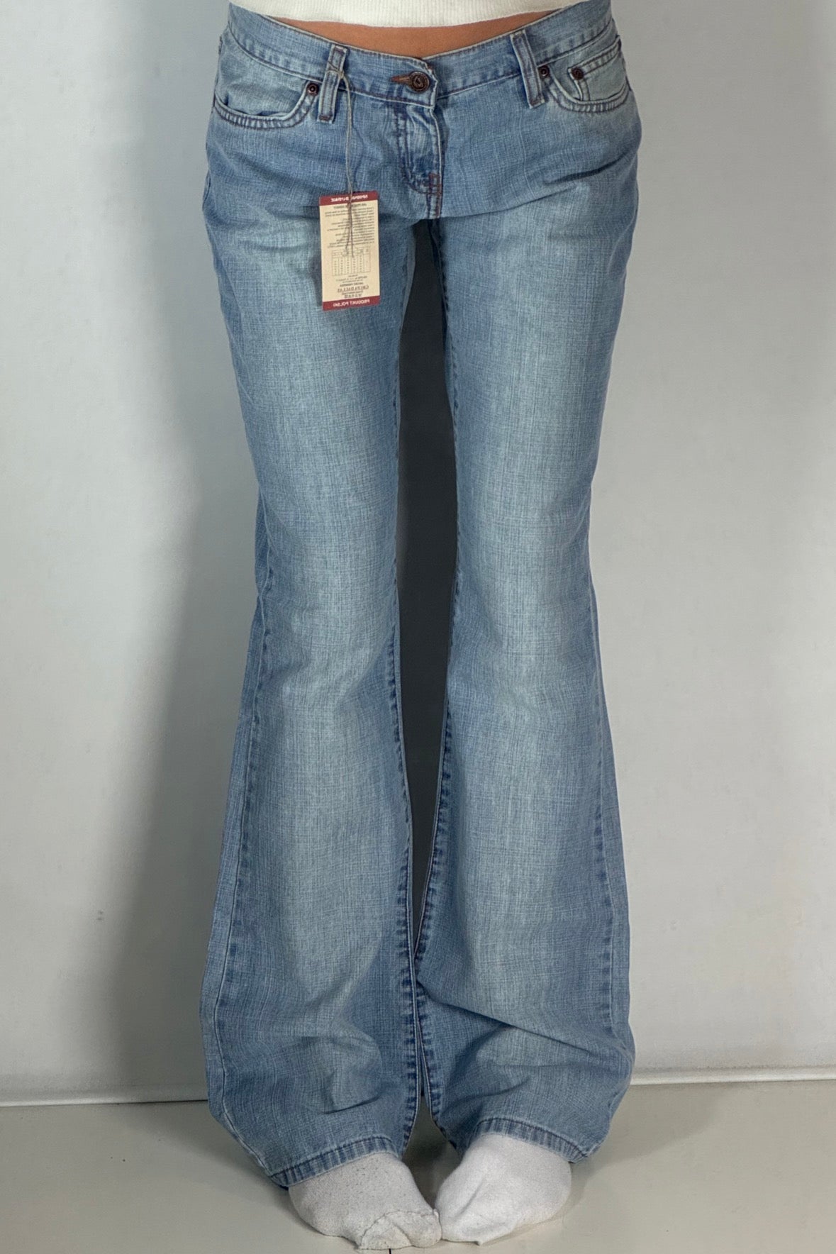 Lågmidjade jeans stl: S/M (W32/L34)