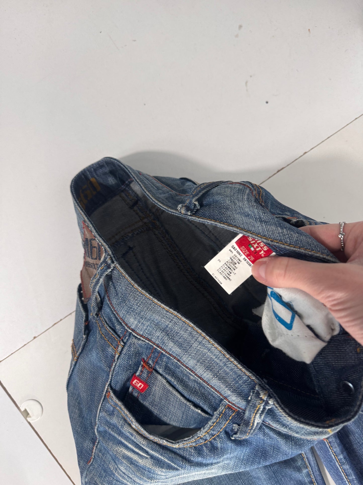 Lågmidjade jeans stl: XXS