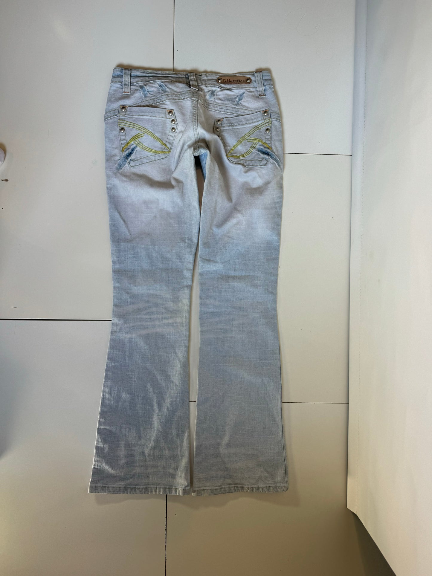 Lågmidjade jeans–stl: XS