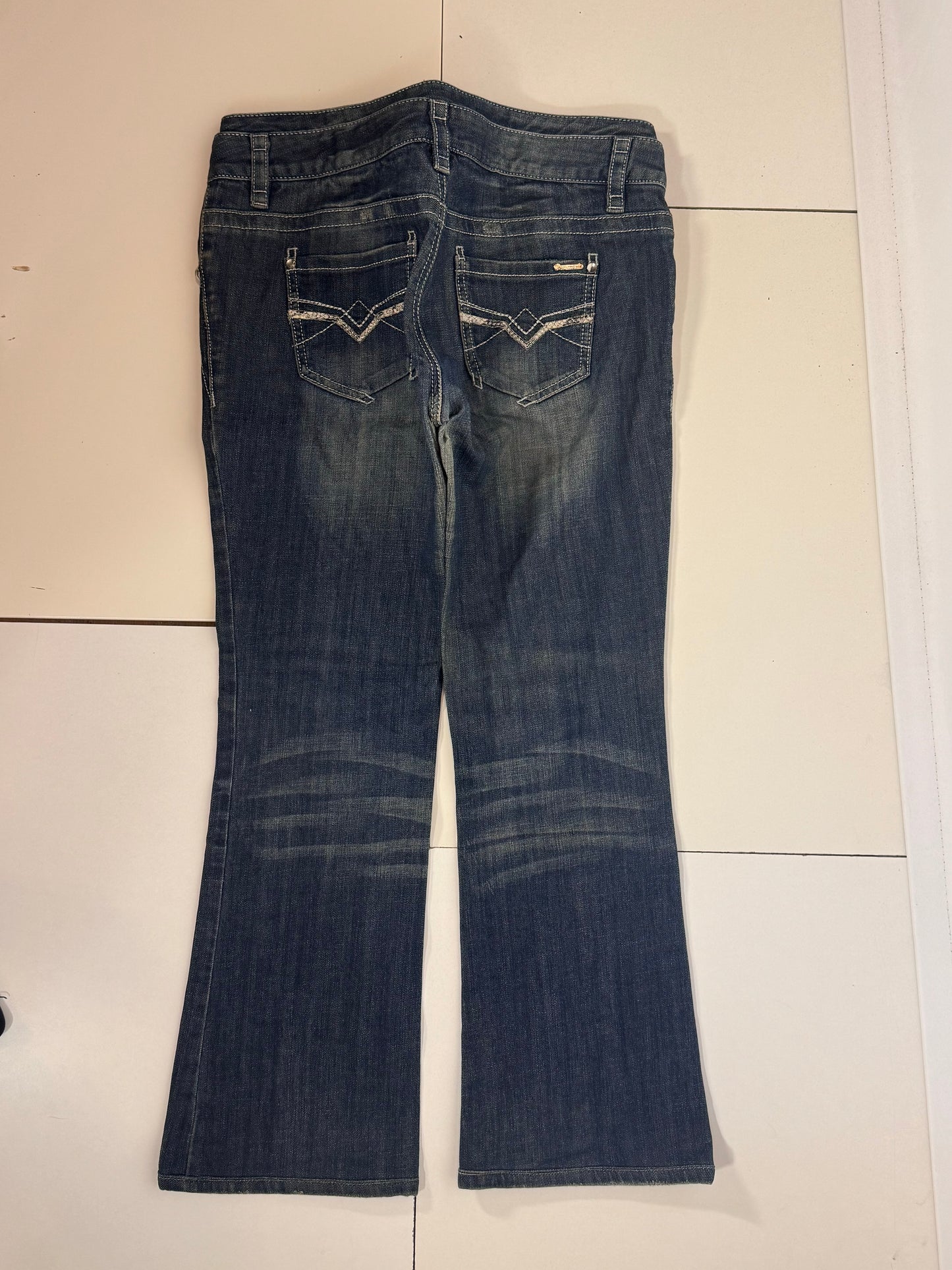 Lågmidjade jeans stl: S