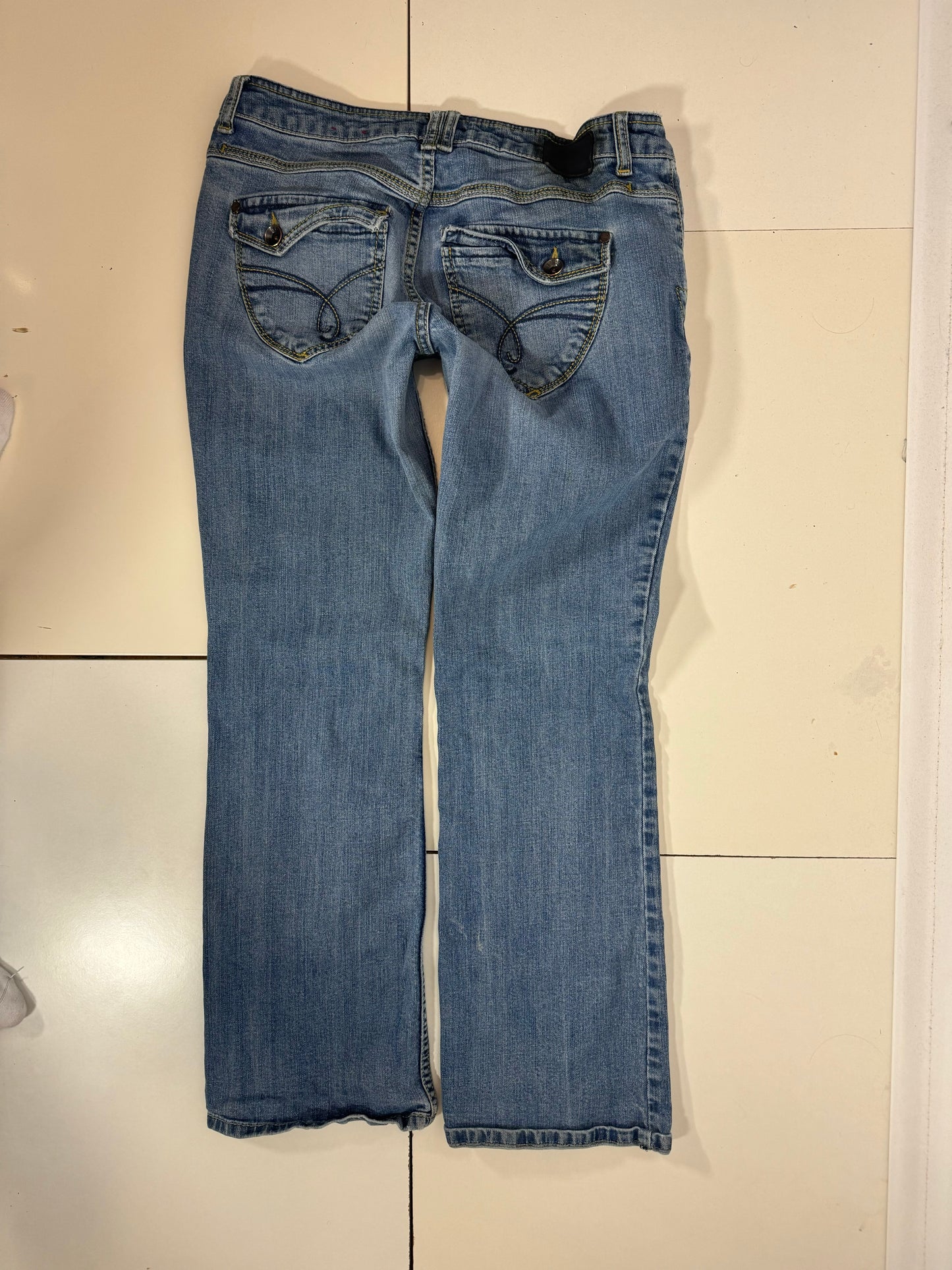 Lågmidjade jeans stl: M