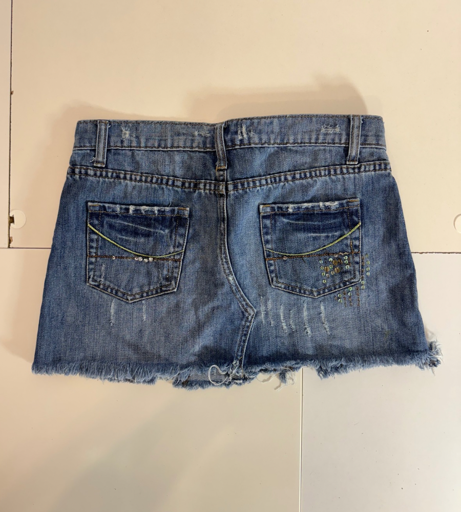 Jeans kjol–stl: XS