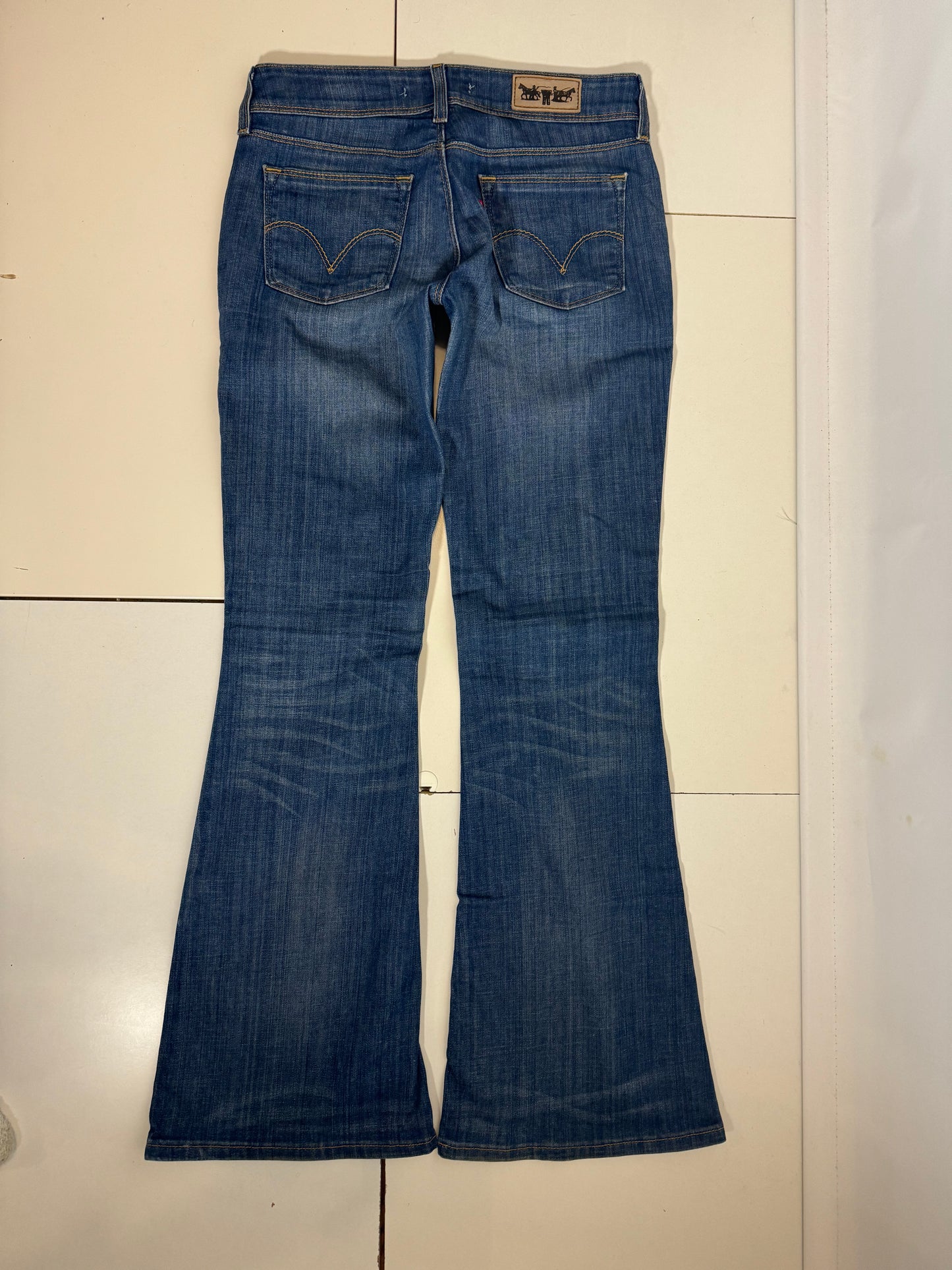 Lågmidjade jeans stl: S