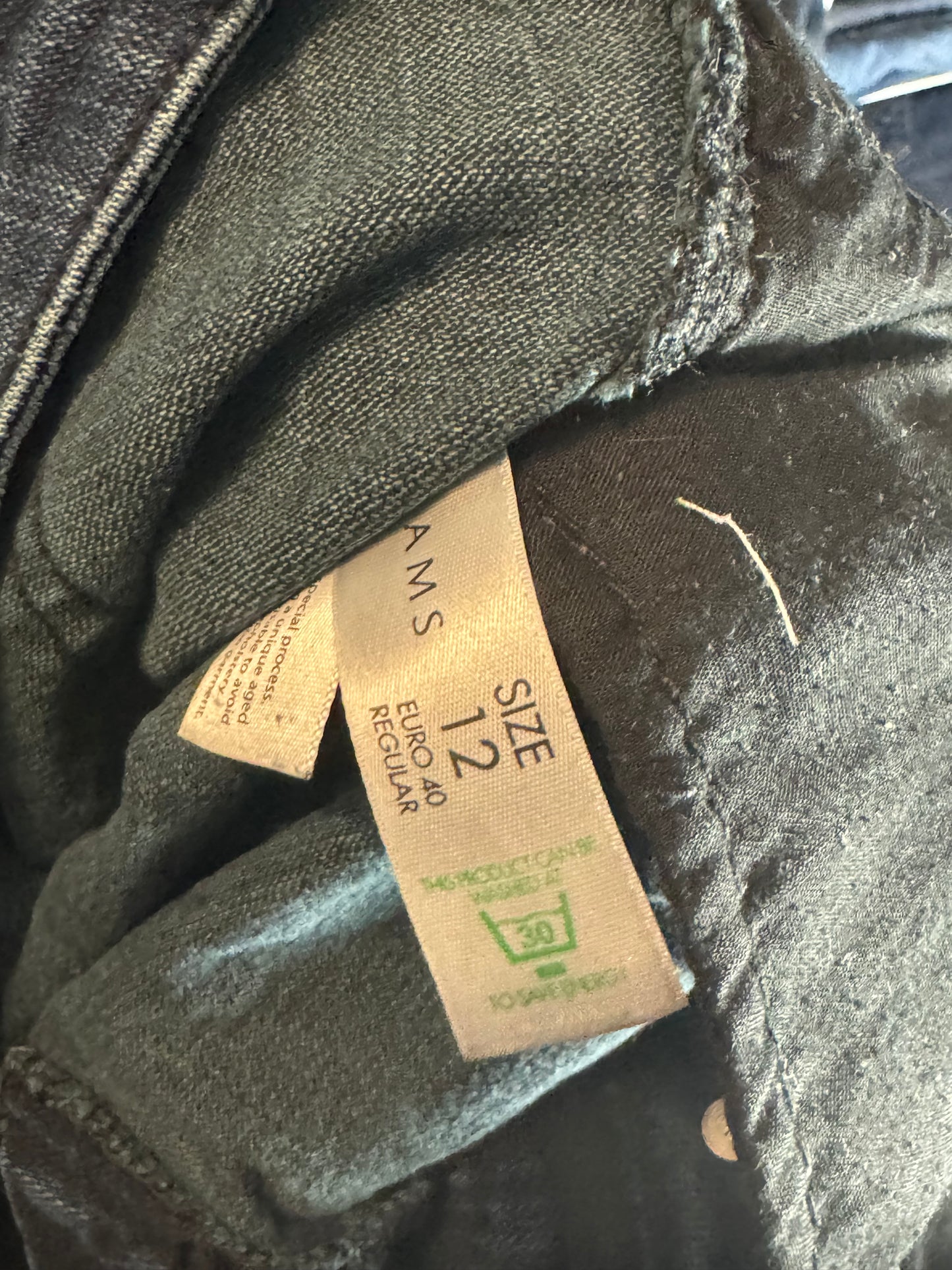 Lågmidjade jeans stl: M