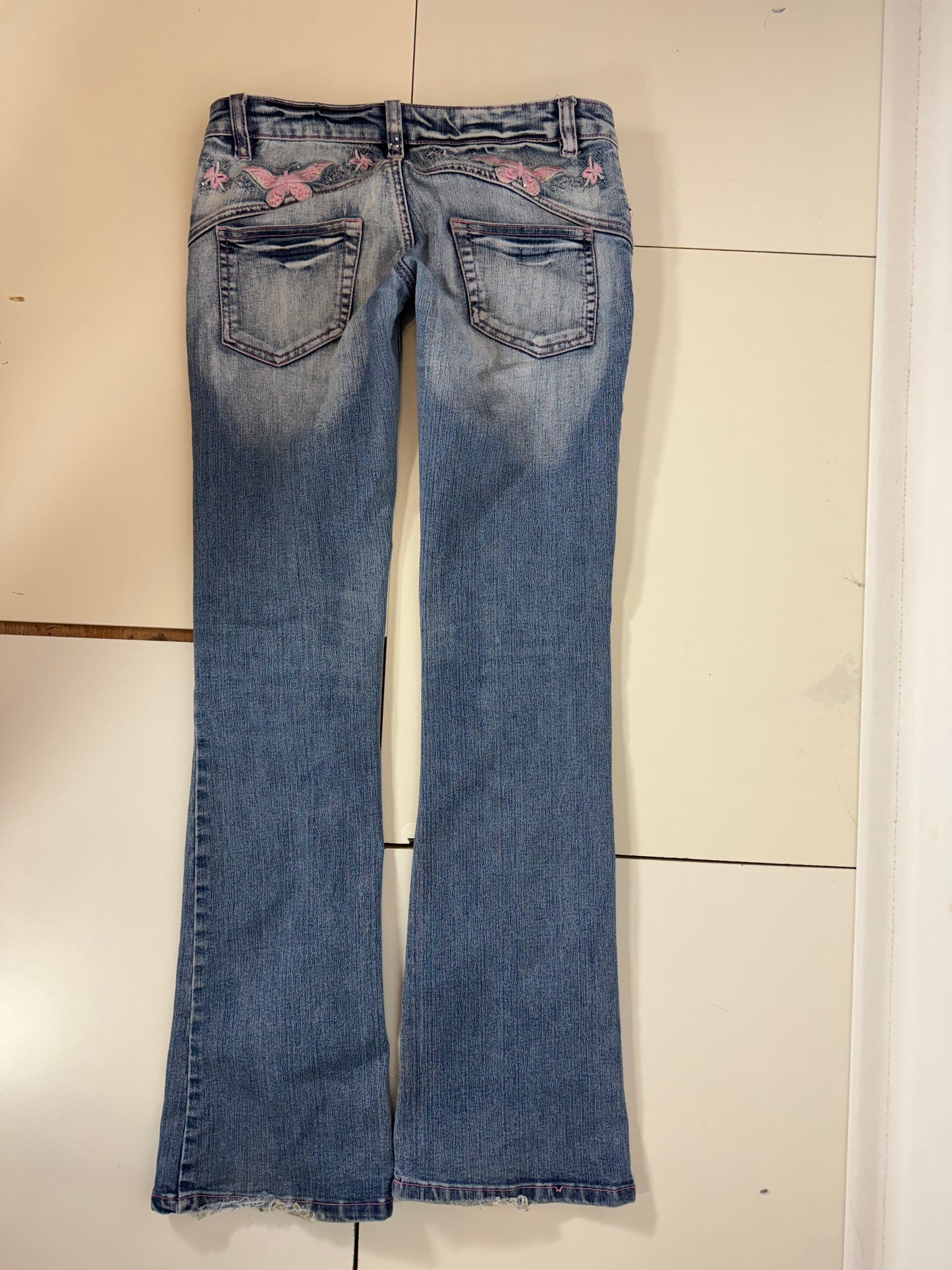 Lågmidjade jeans stl: S