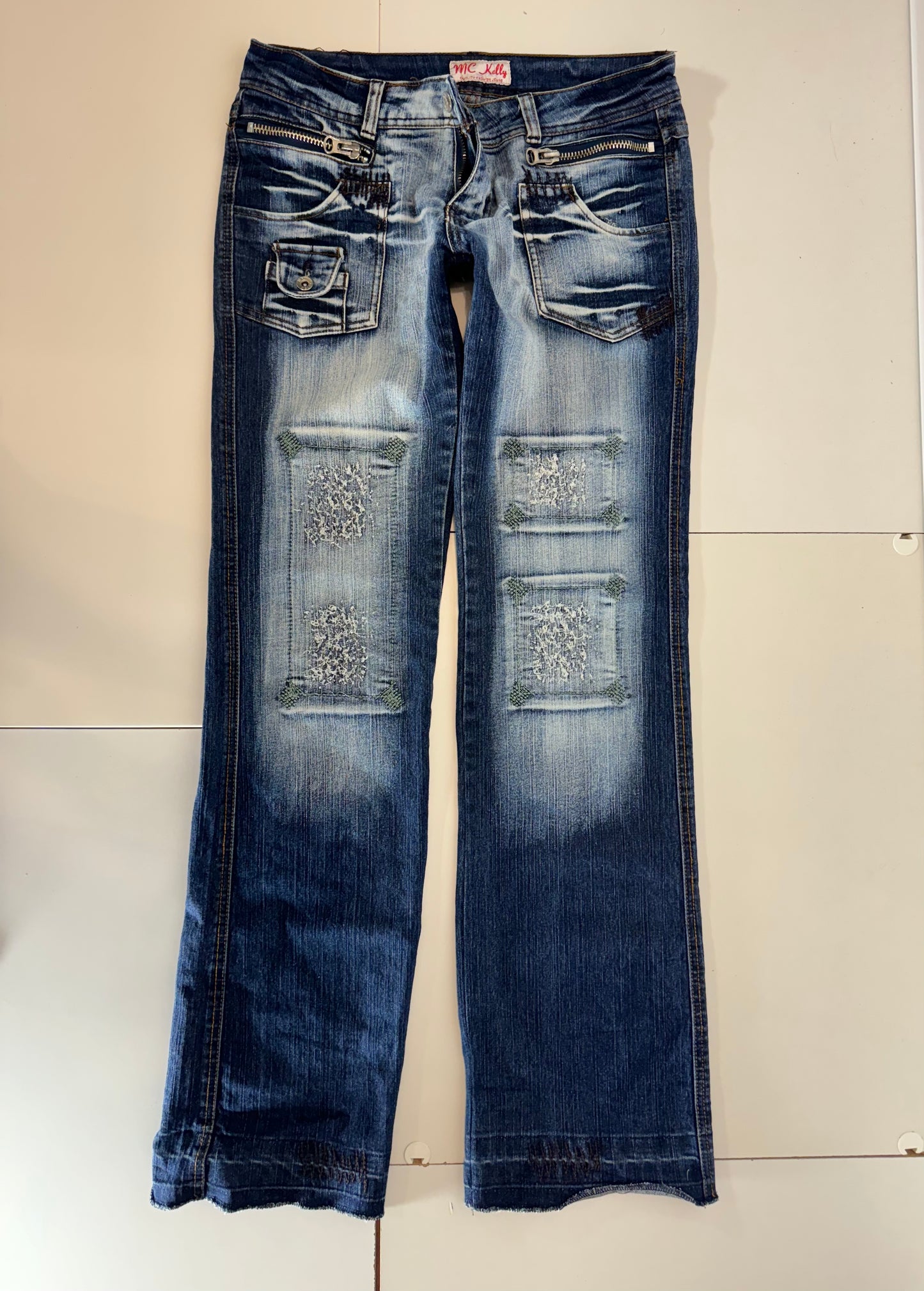 Lågmidjade jeans stl: M