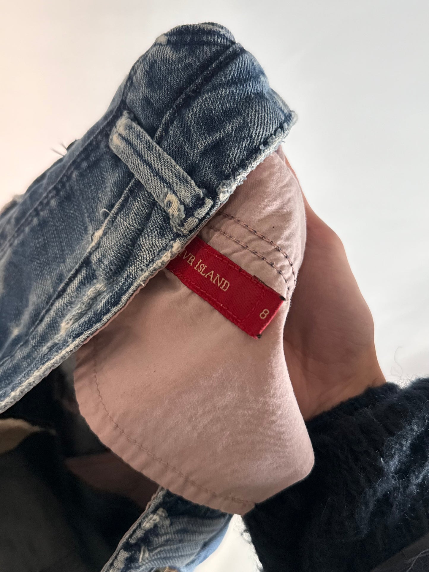 Lågmidjade jeans stl: XS/S