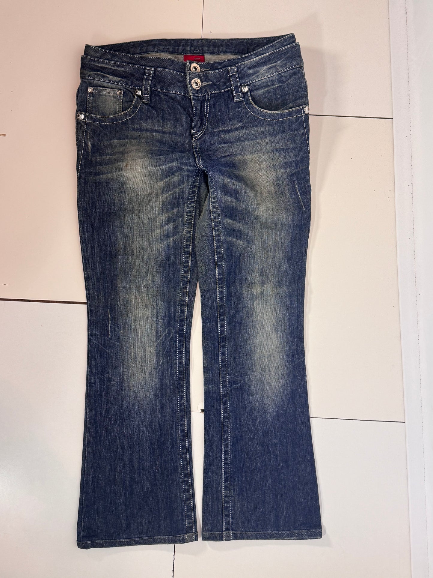 Lågmidjade jeans stl: S