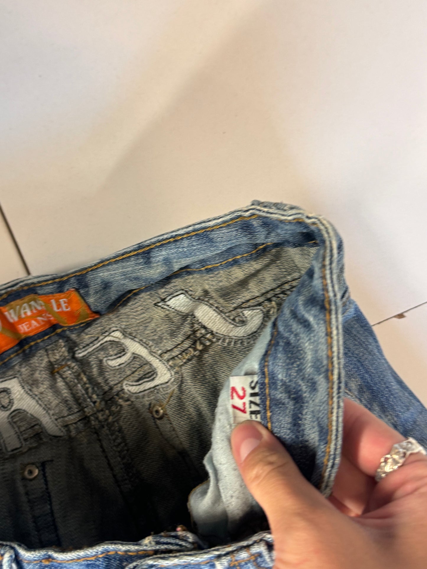Lågmidjade jeans stl: XXS