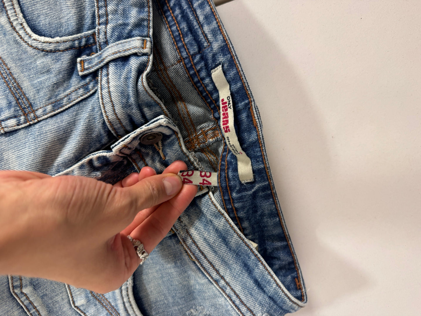 Lågmidjade jeans stl: XS