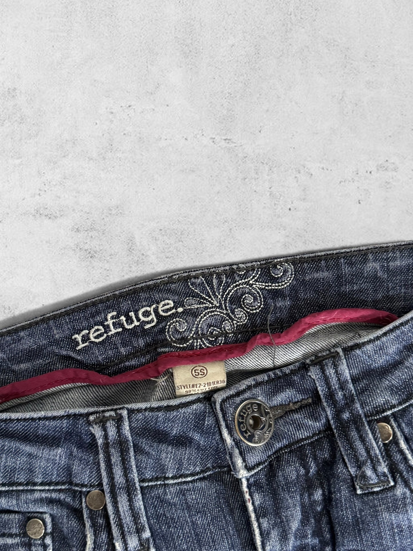 Lågmidjade jeans stl: XS