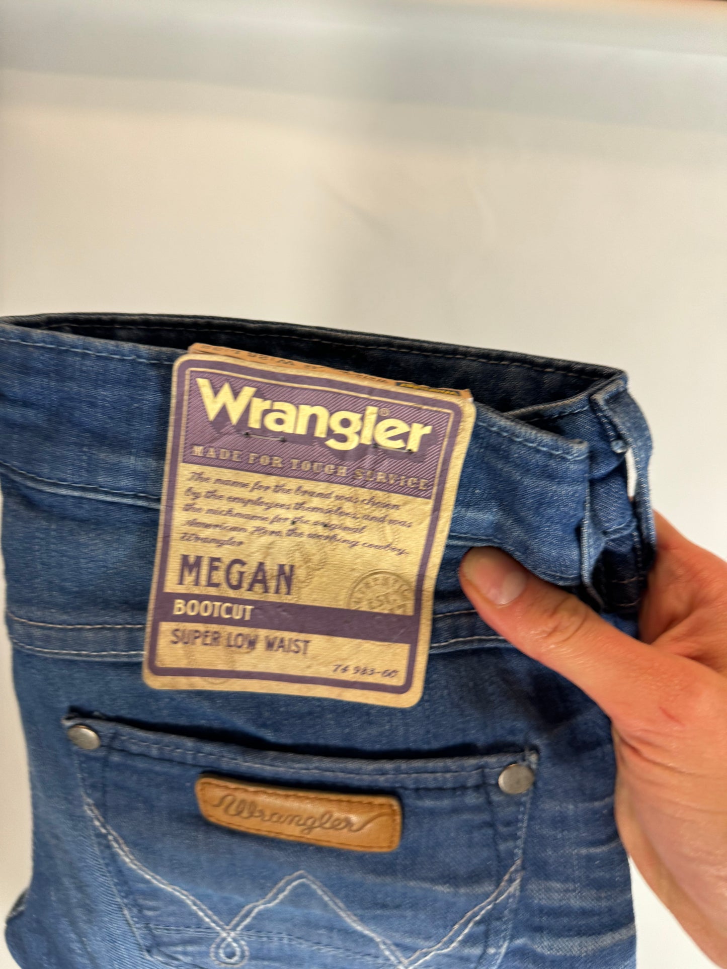 Lågmidjade jeans stl: XXS