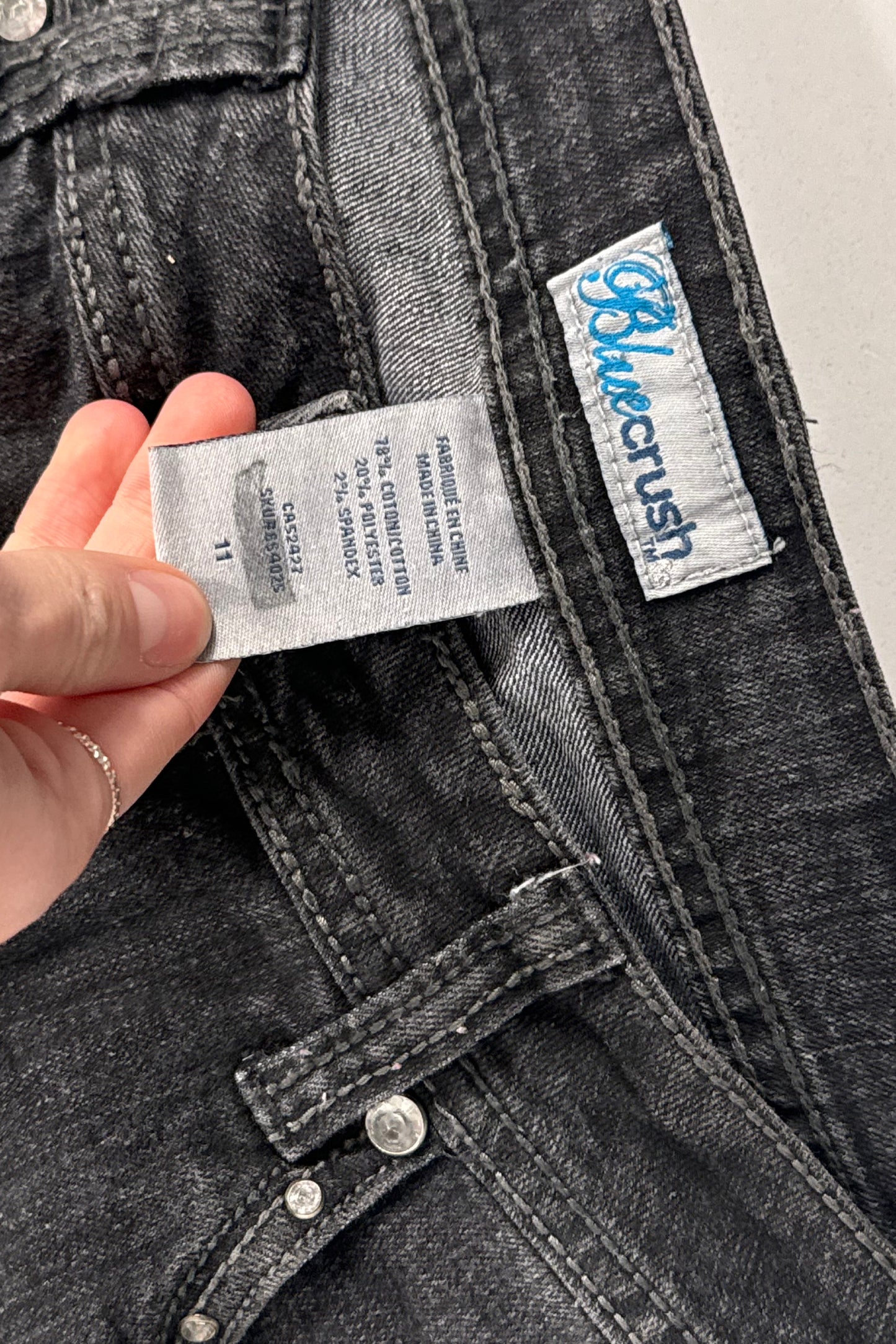 Lågmidjade jeans stl: