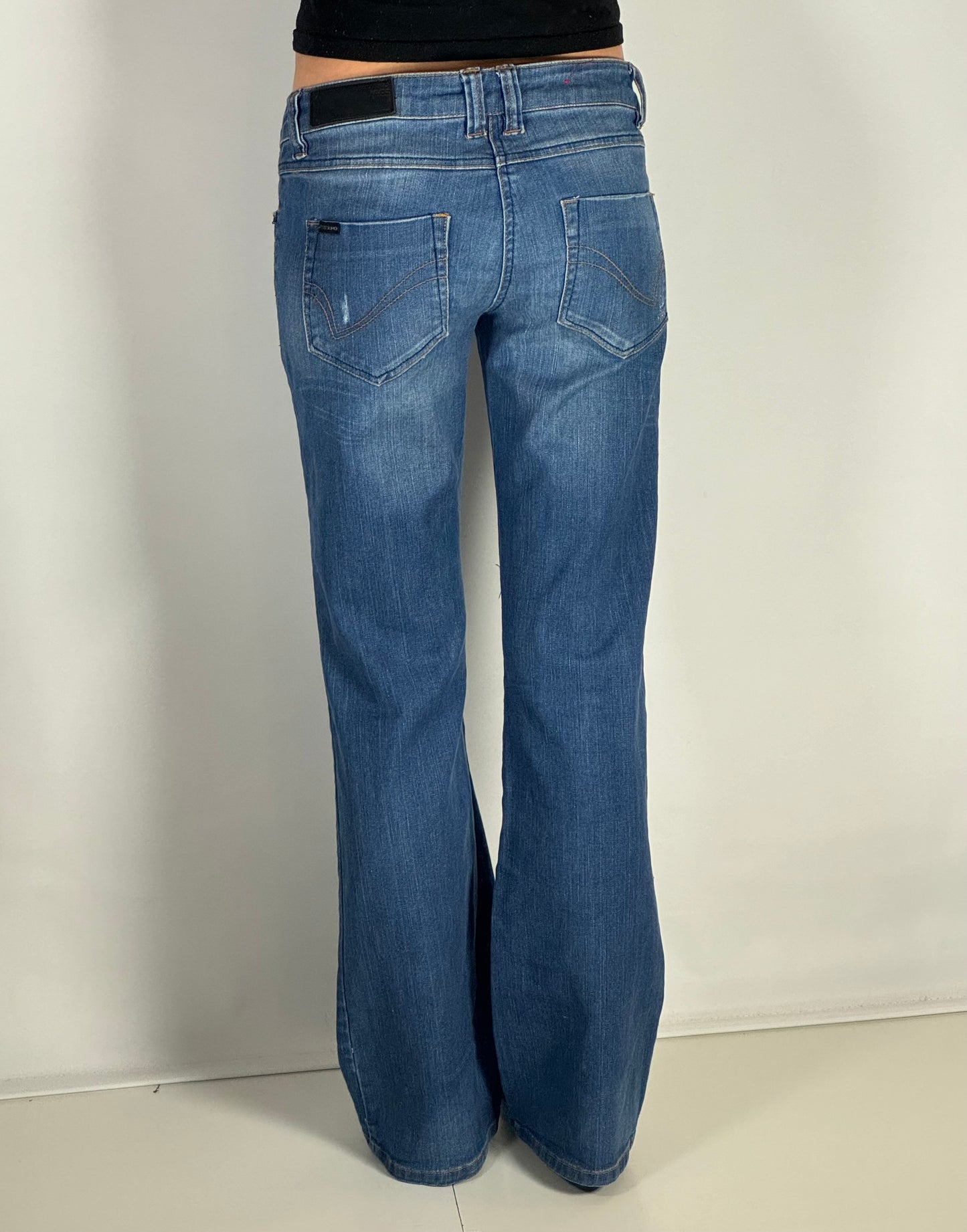 Lågmidjade jeans stl: S