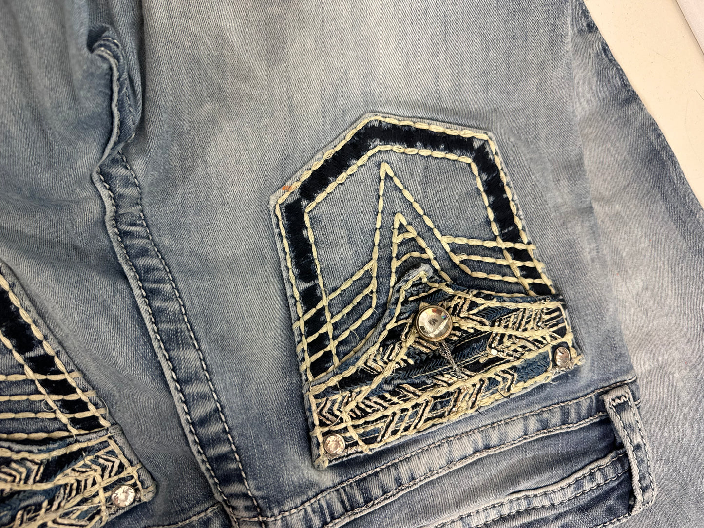 Lågmidjade jeans stl: S