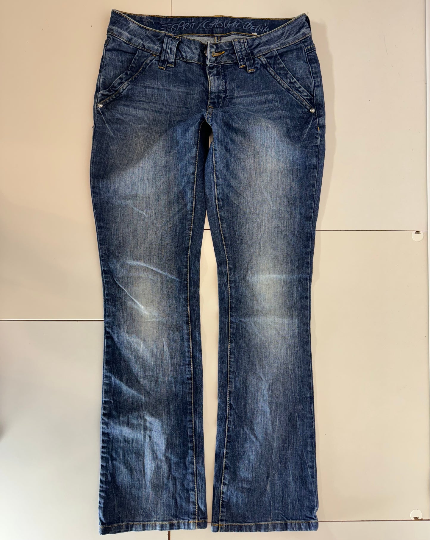 Lågmidjade jeans stl: S