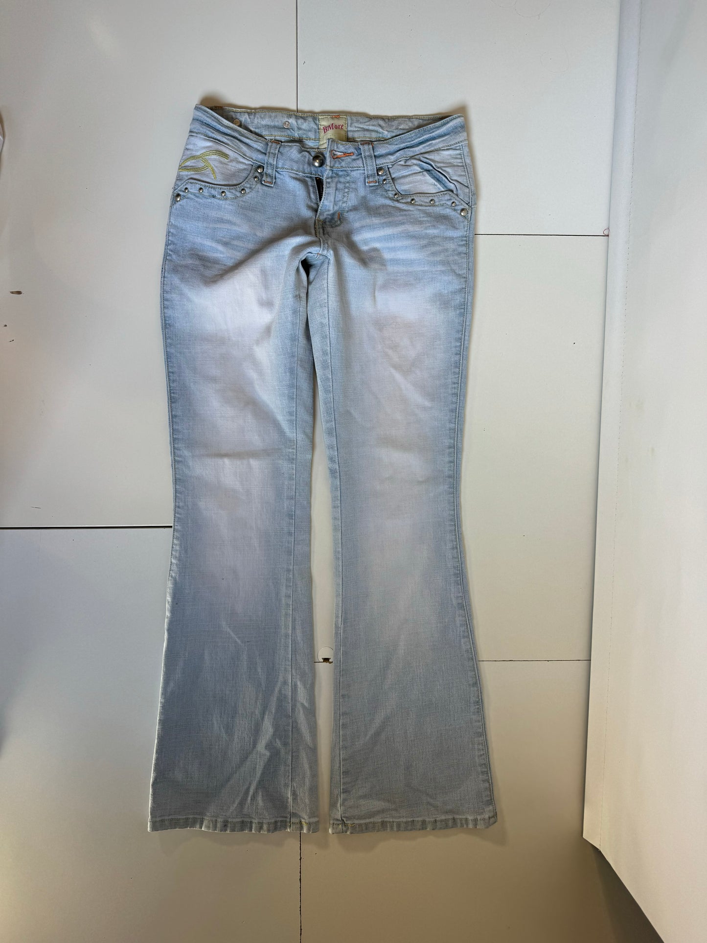 Lågmidjade jeans–stl: XS