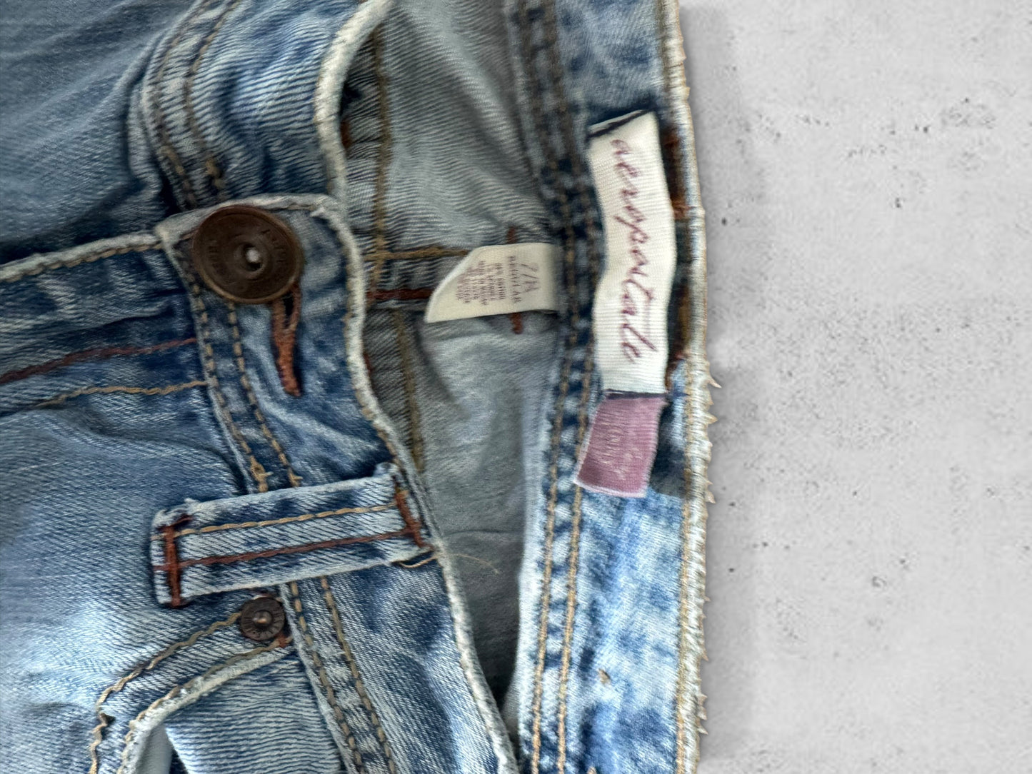 Lågmidjade jeans stl: M