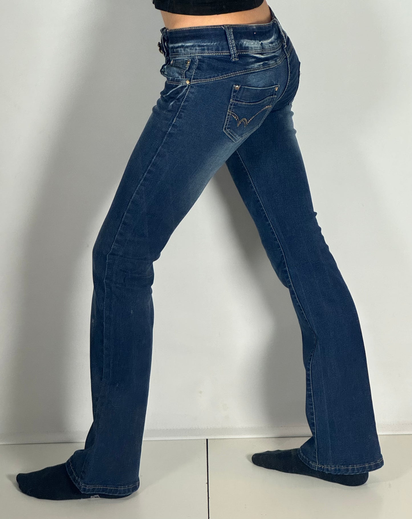 Lågmidjade jeans stl: XS/S