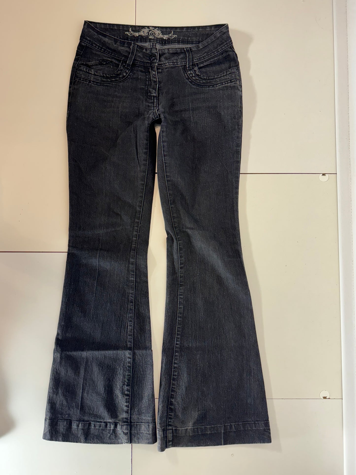Lågmidjade jeans stl: S