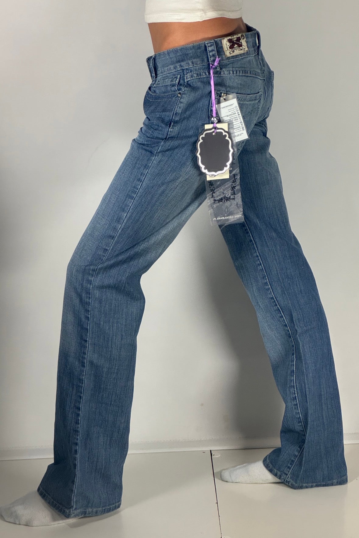 Lågmidjade jeans stl: S