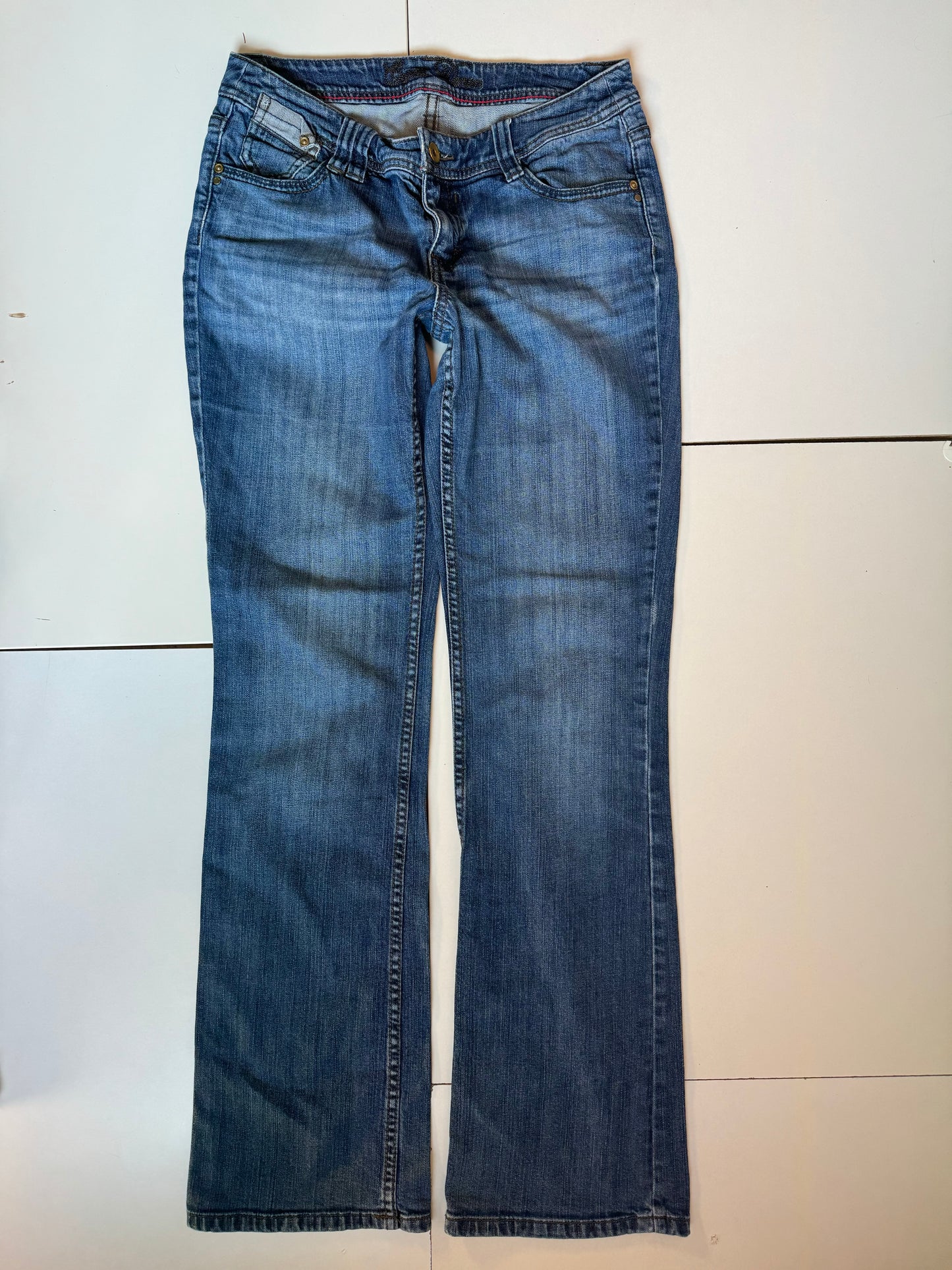 Lågmidjade jeans stl: S