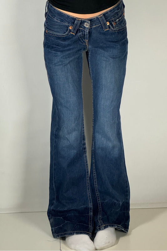 Lågmidjade jeans stl: S