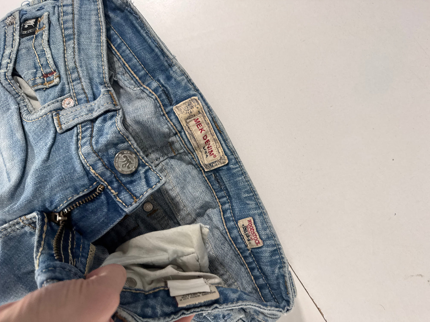 Lågmidjade jeans stl: XS